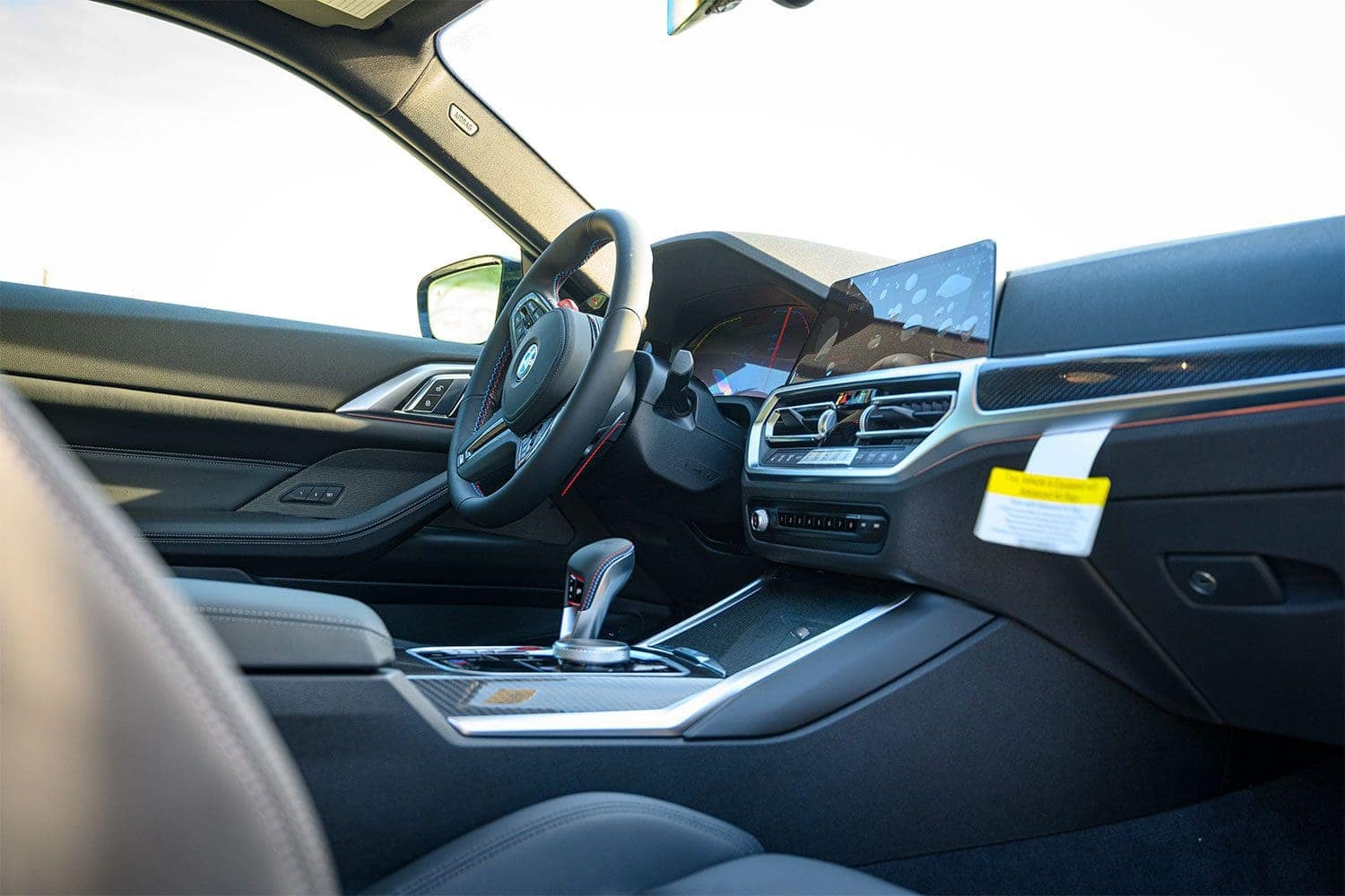 BMW M4 interior