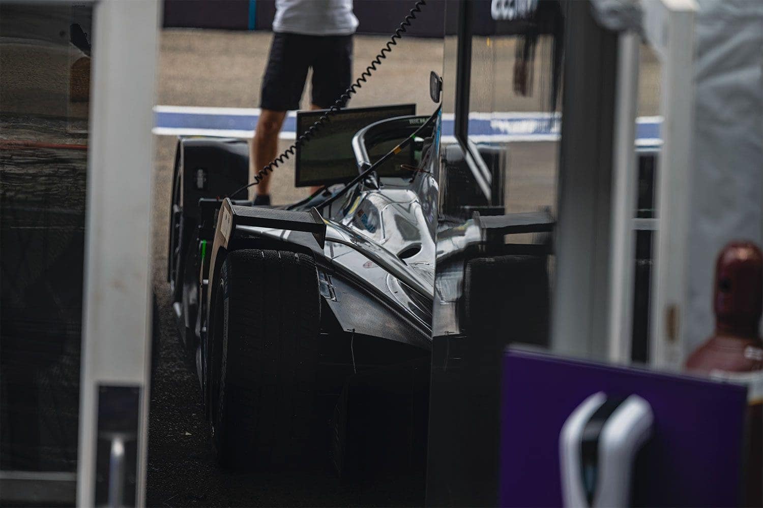 BMW Formula e garage