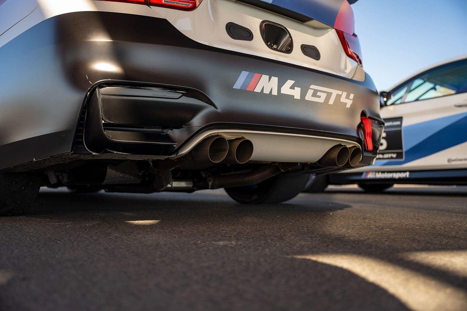 M4 GT4 exhaust