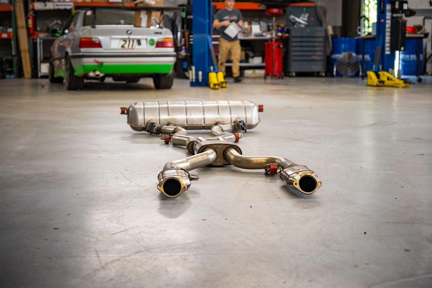 G80 M3 exhaust