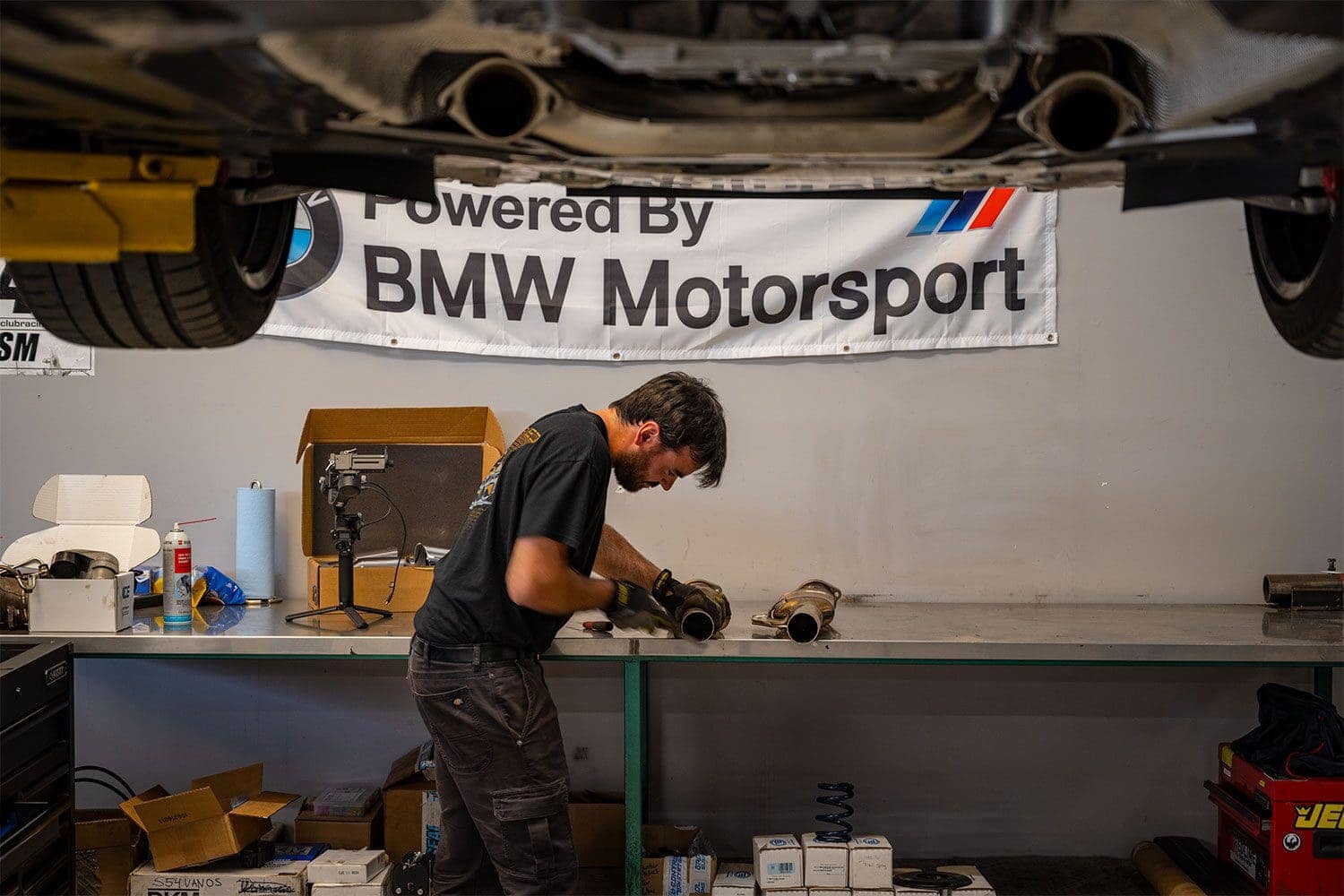G80 M3 exhaust