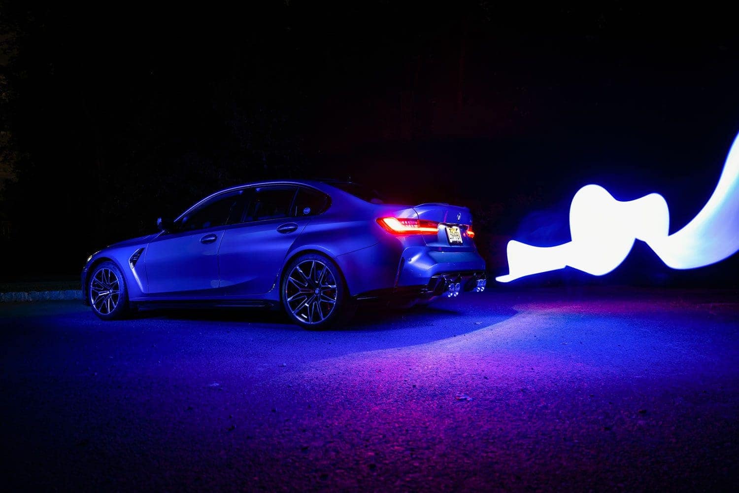 G80 AWE exhaust