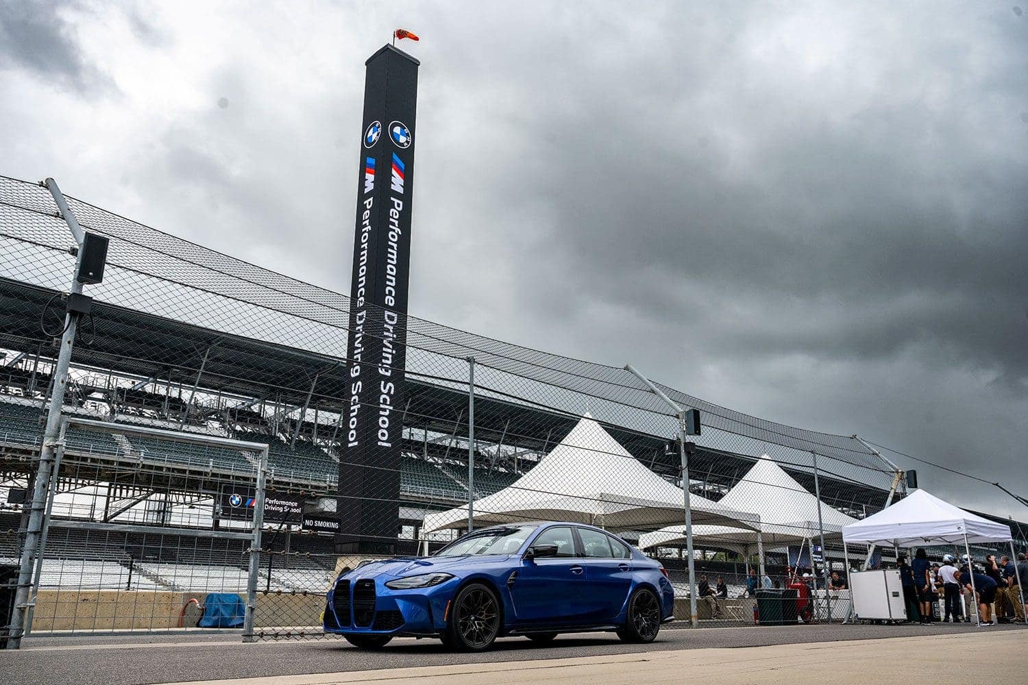 The Indy banner