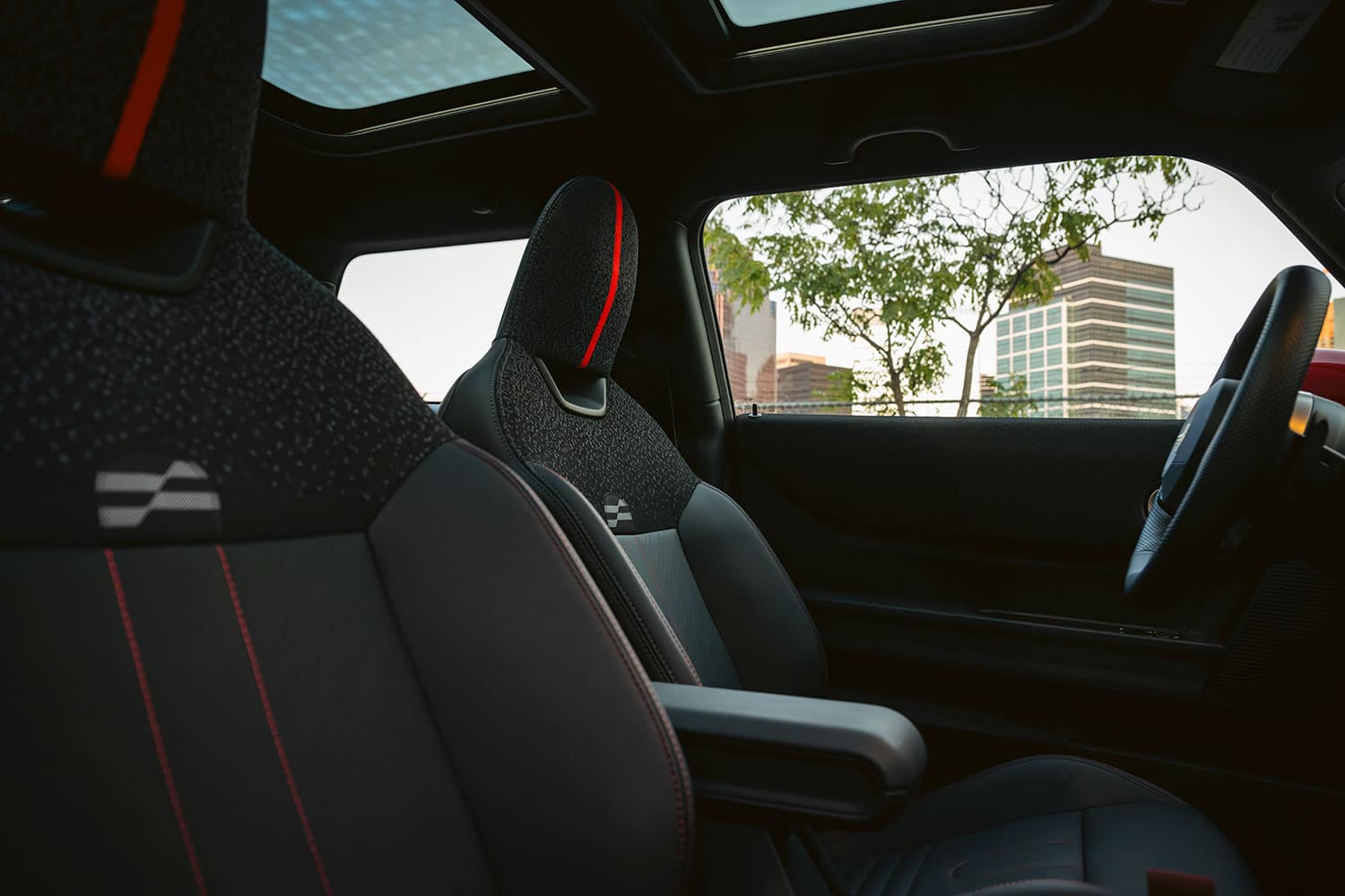 MINI coupe front seats