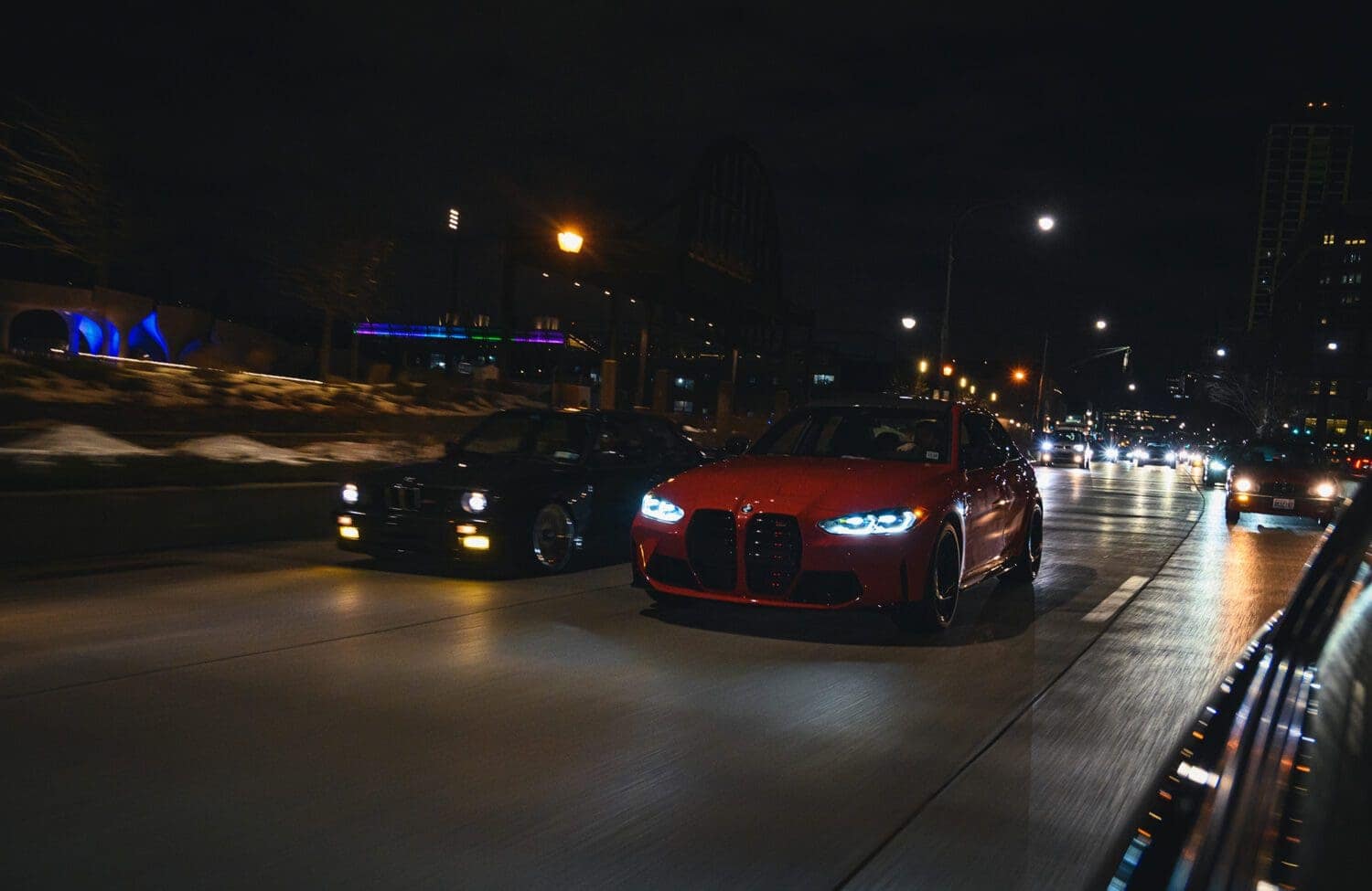 BMW M3 roller