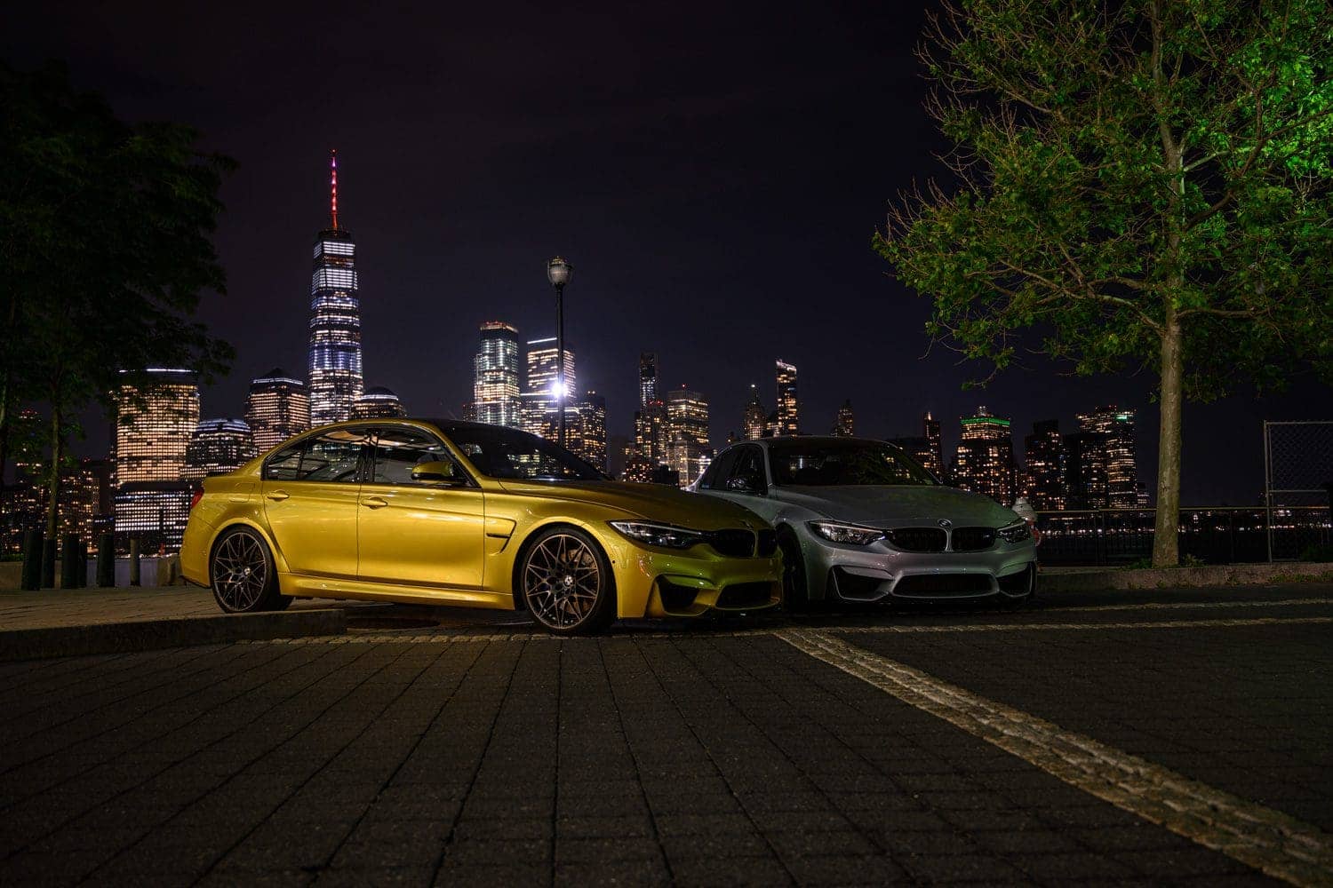 BMW M3s in NYC
