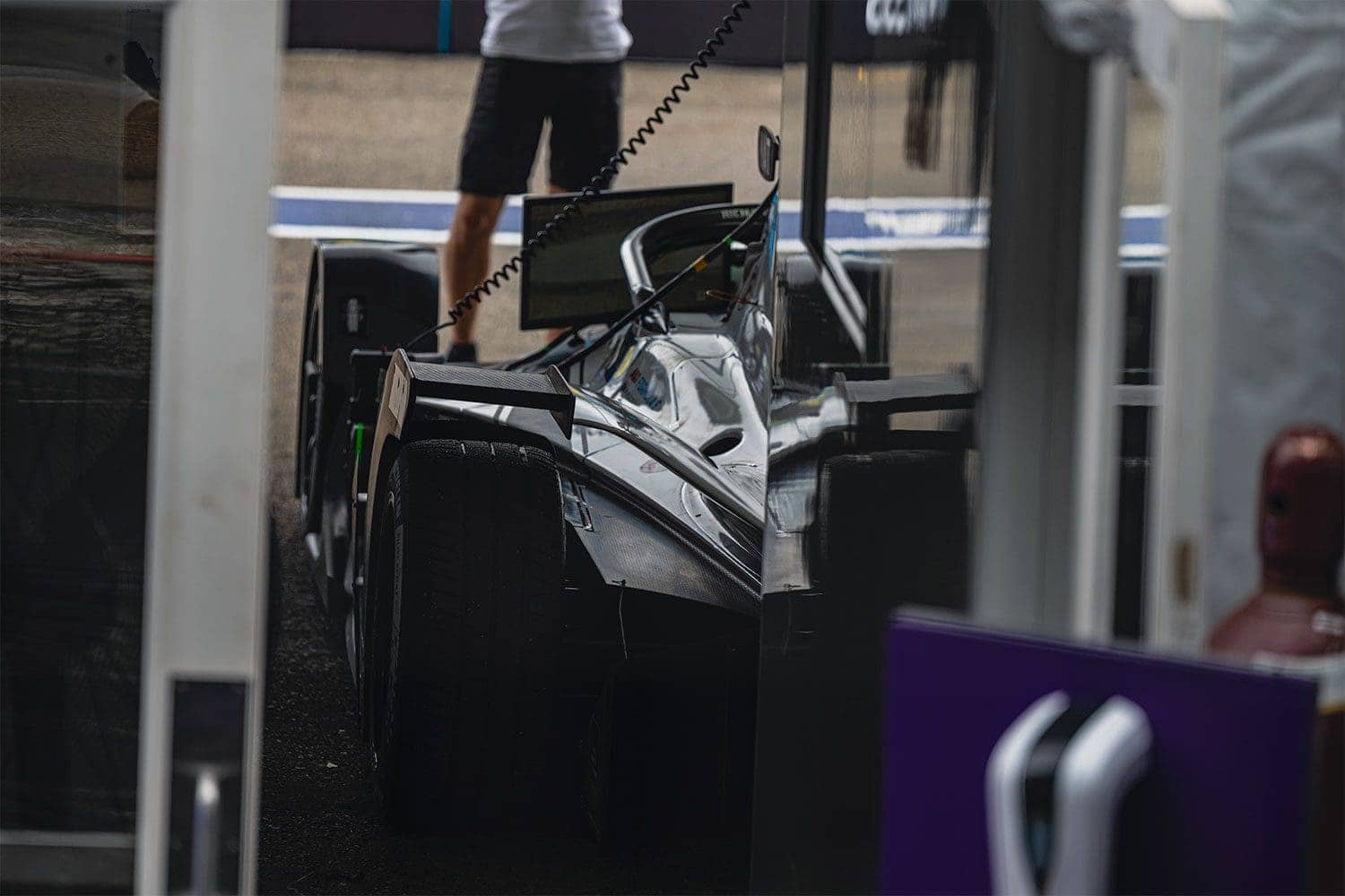 BMW Formula e garage