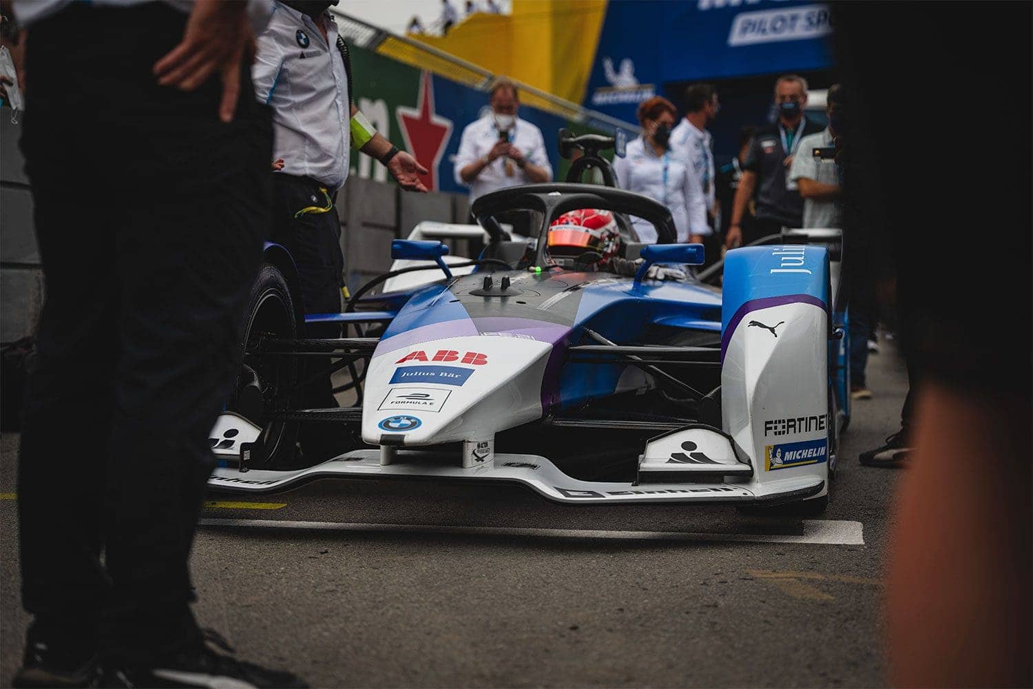 Formula e driver