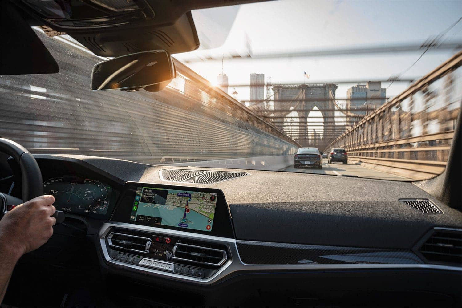 BMW M3 Brooklyn Bridge