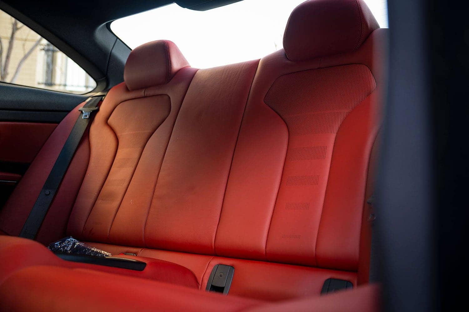 M4 rear seats