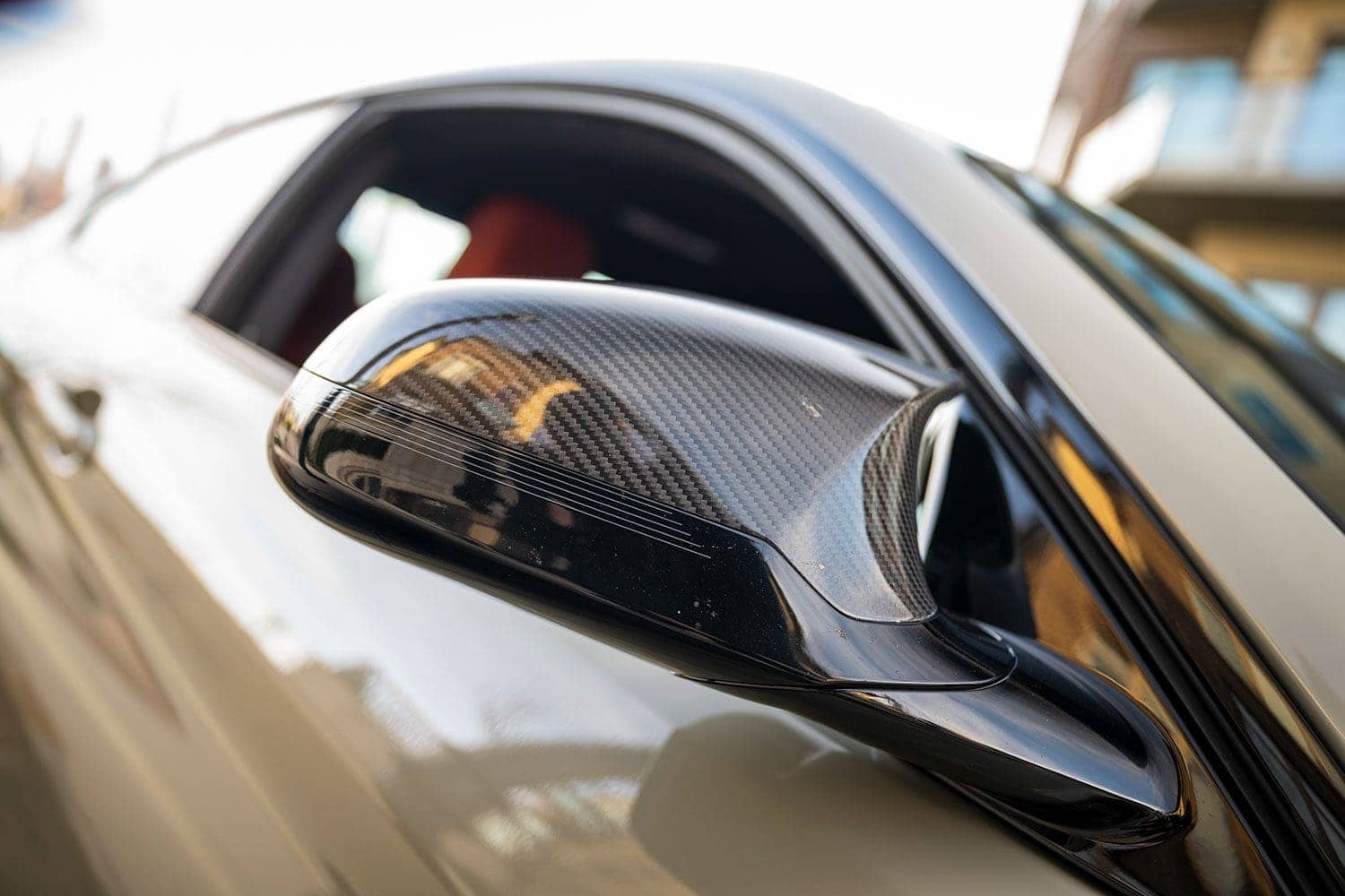 Carbon fiber mirrors