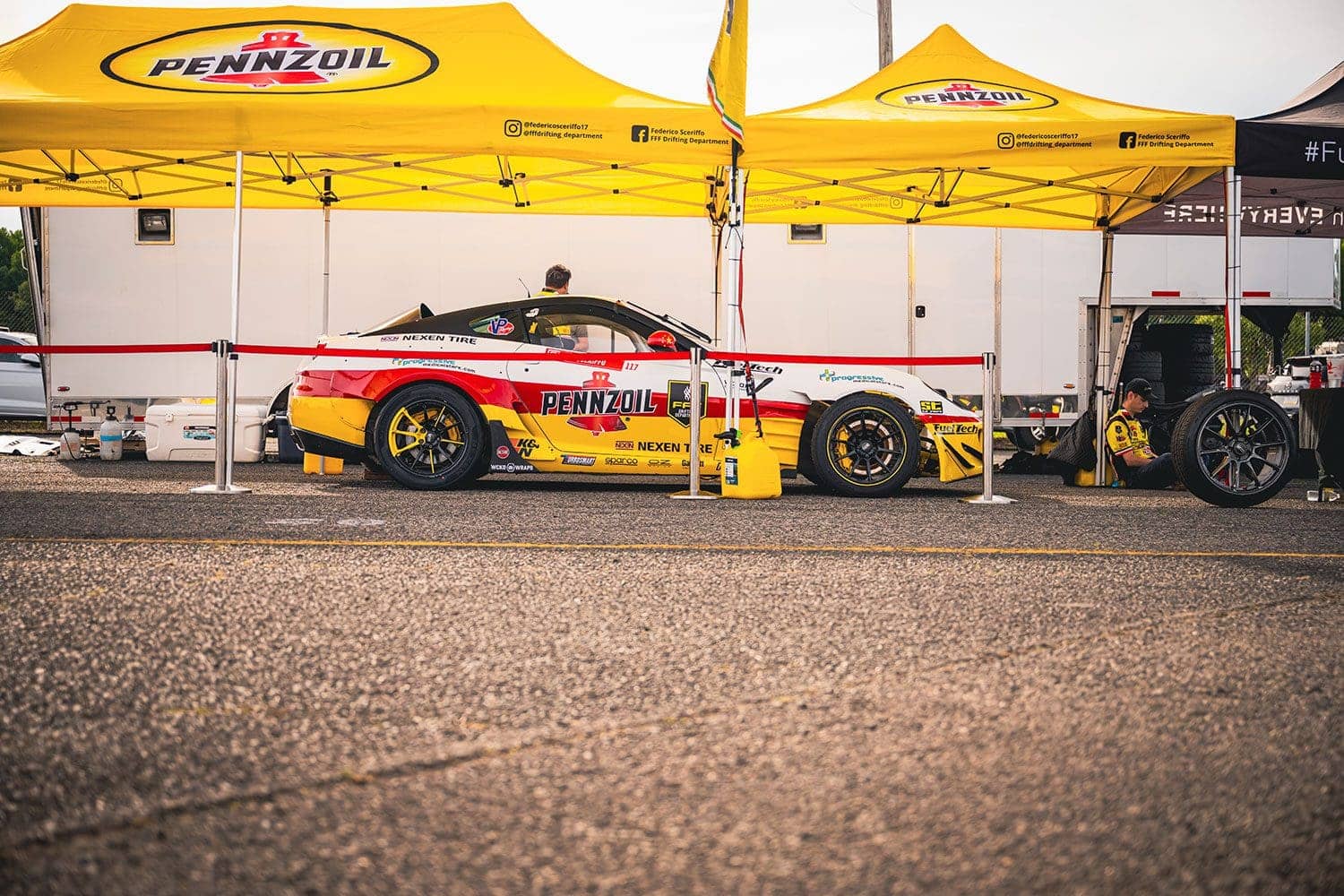 Ferrari drift car