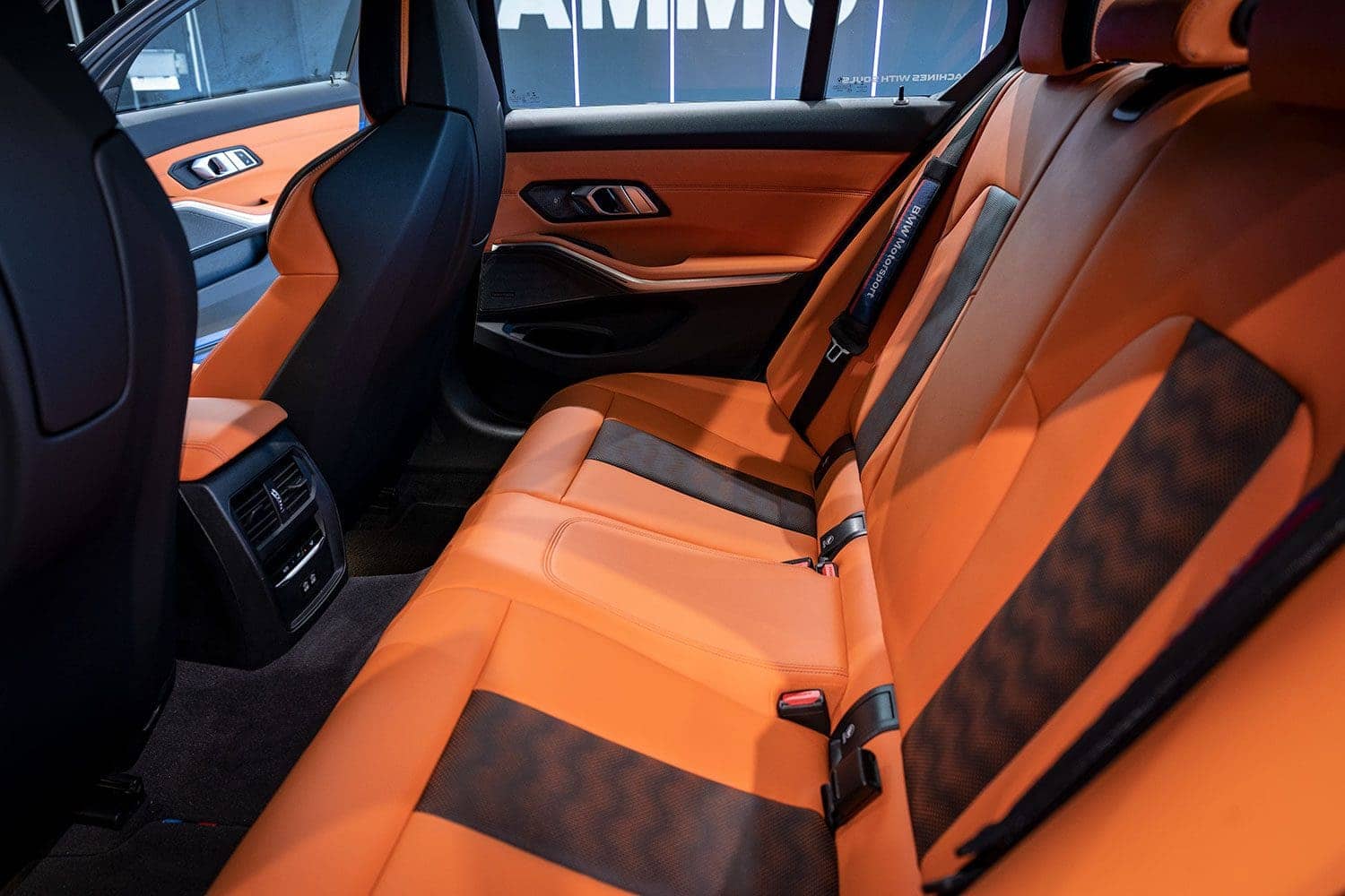 G80 M3 rear seats
