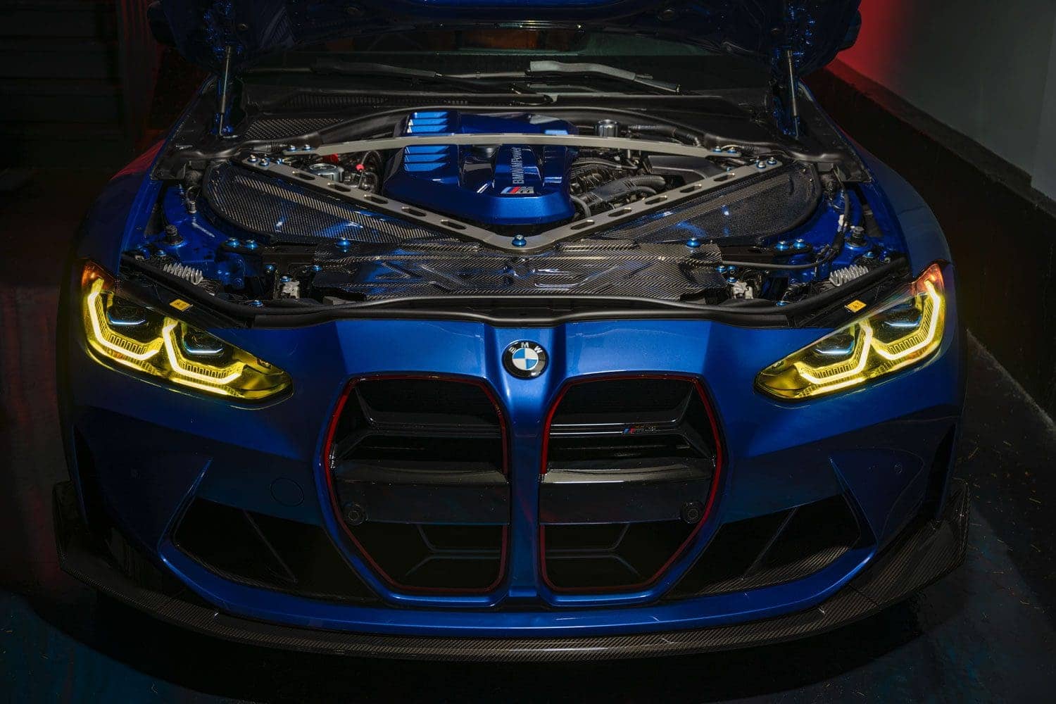 G8X M3 engine bay