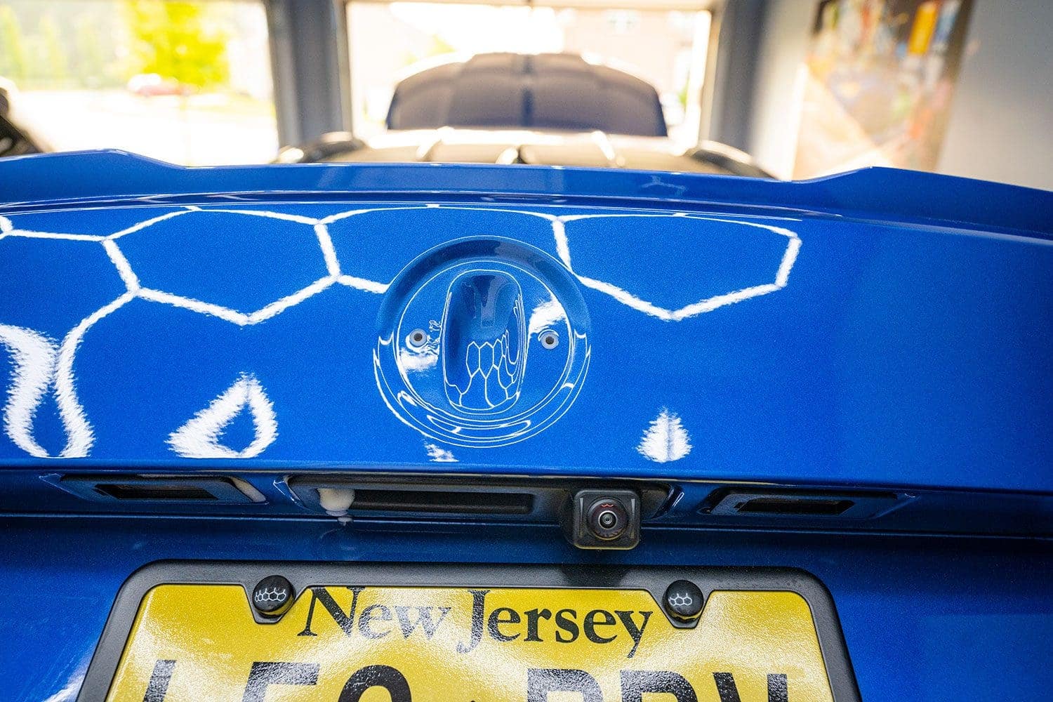BMW badge installation