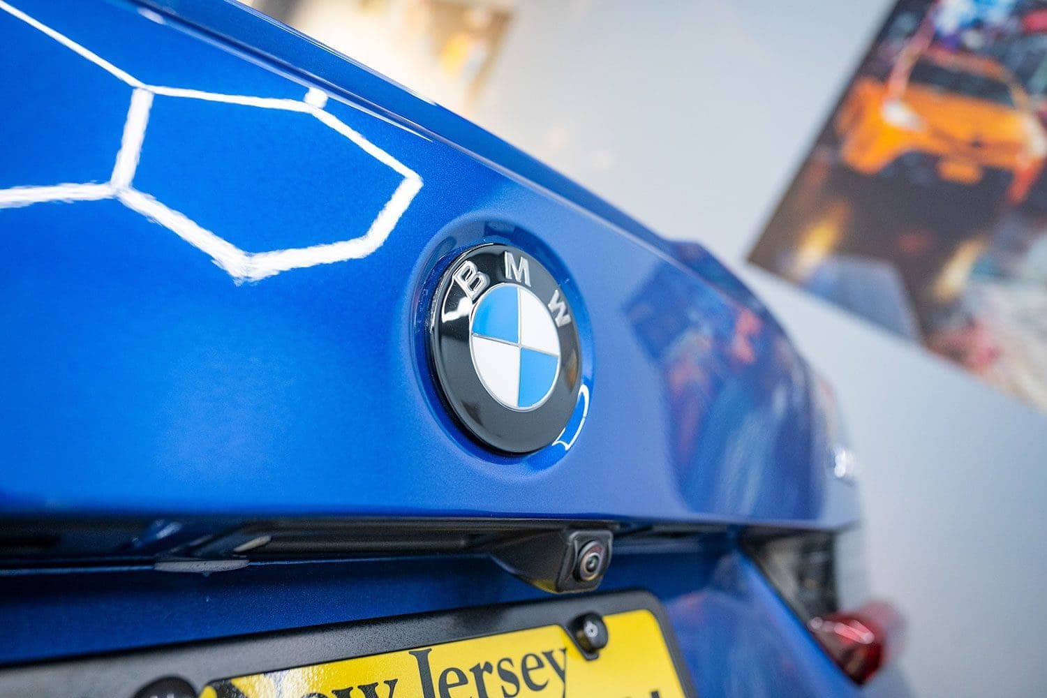 BMW badge installation