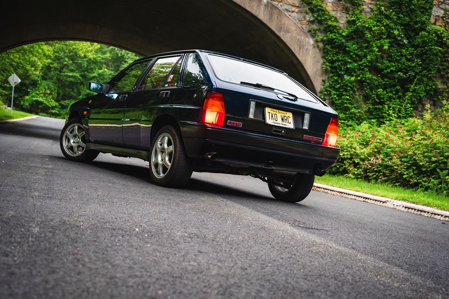 1988-Lancia-Delta-Integrale rear