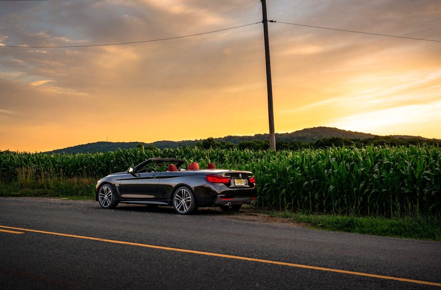 BMW 440i Sunset