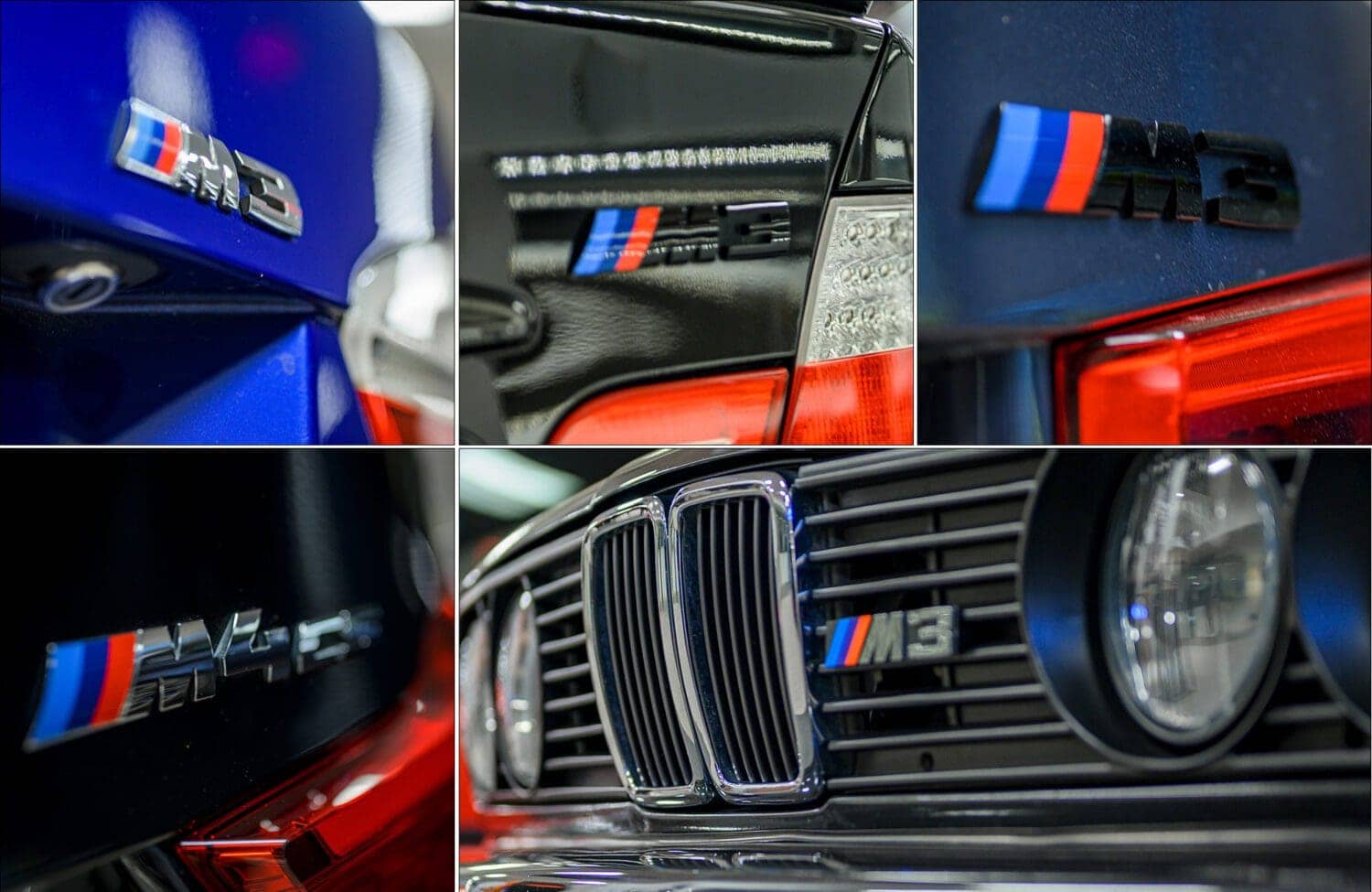 BMW M3 badges