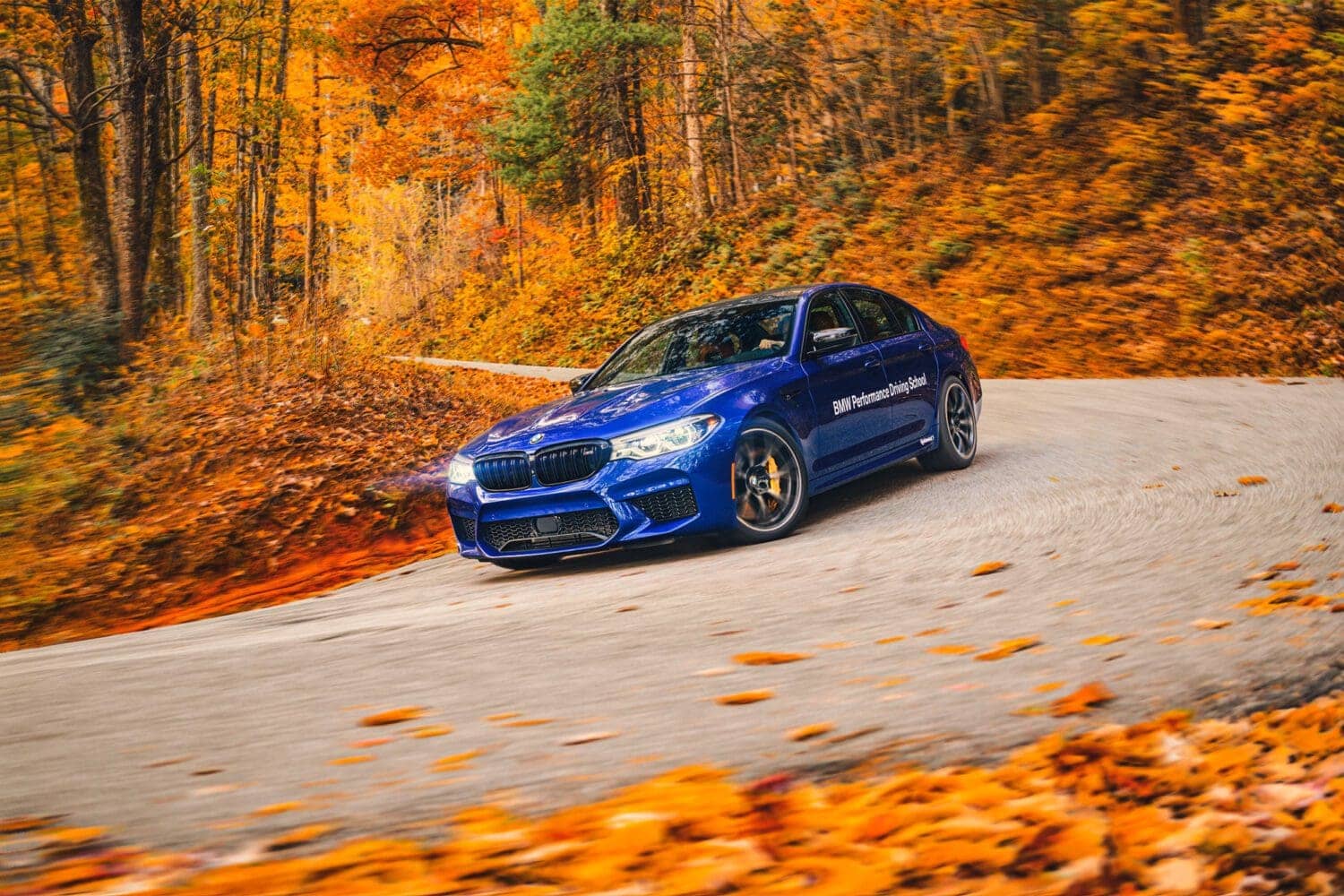 BMW M5 fall tour