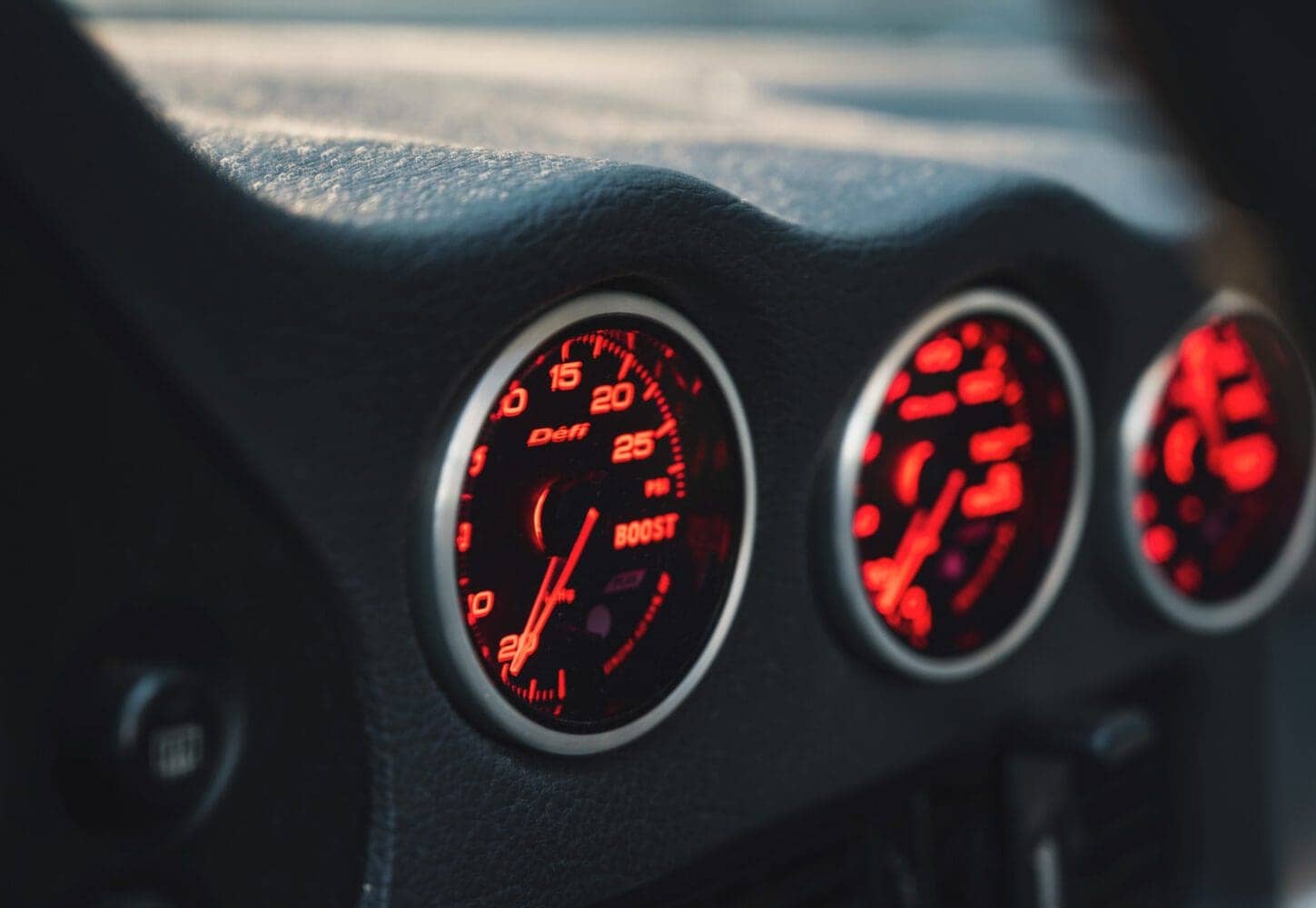 3000GT boost gauge