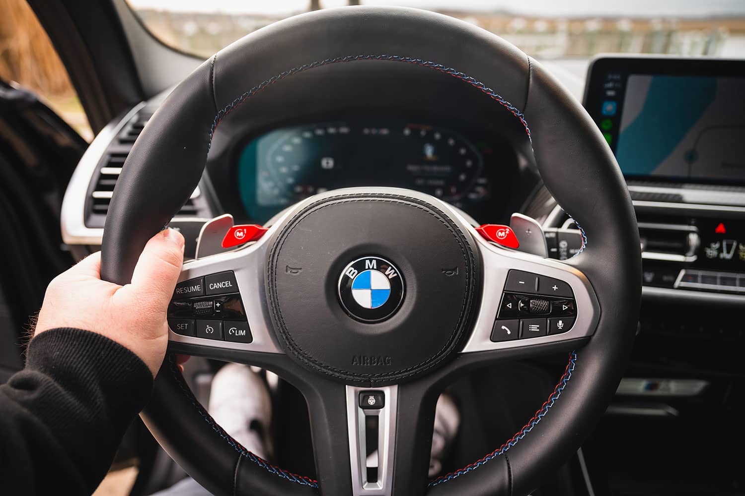 X3 M steering wheel