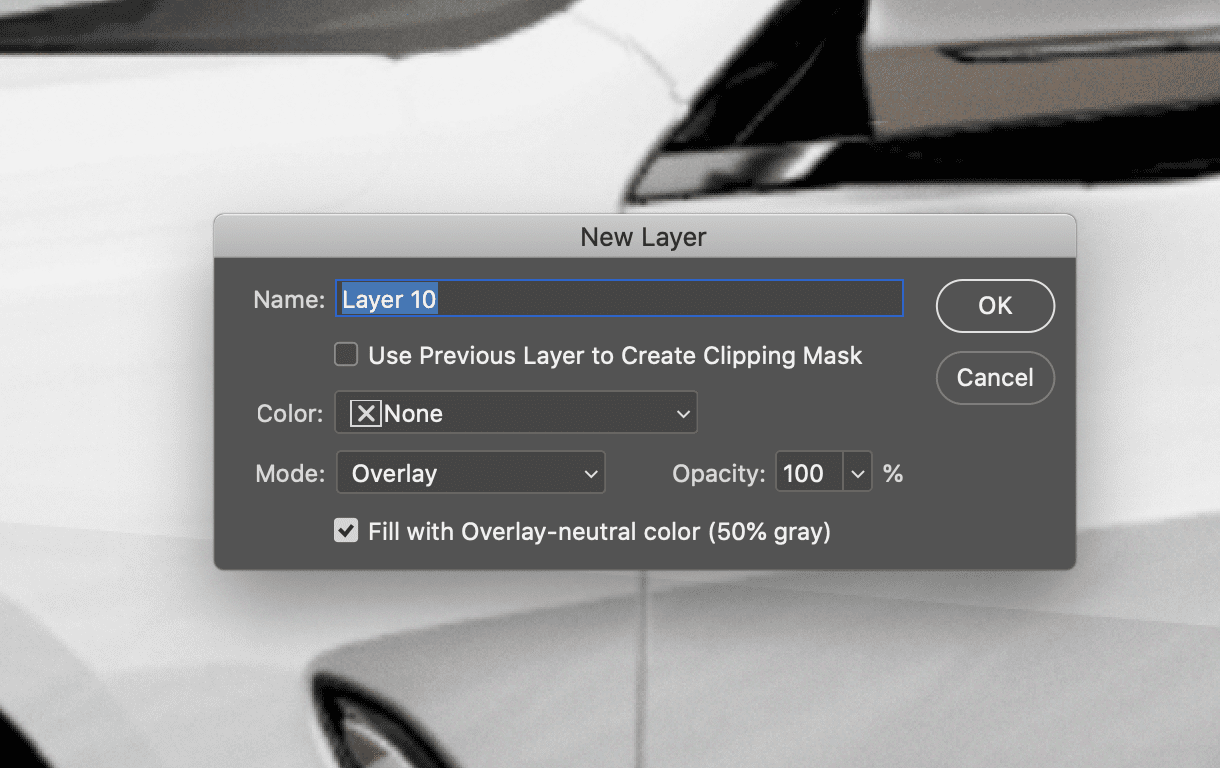 Photoshop overlay