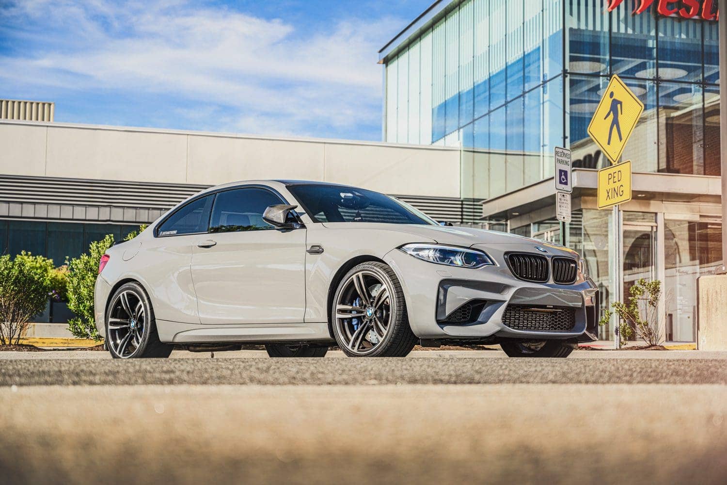 BMW M2 retouched