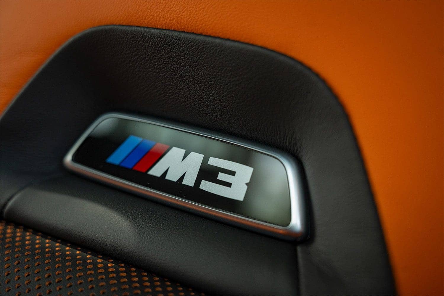 BMW M3 Seat Badge