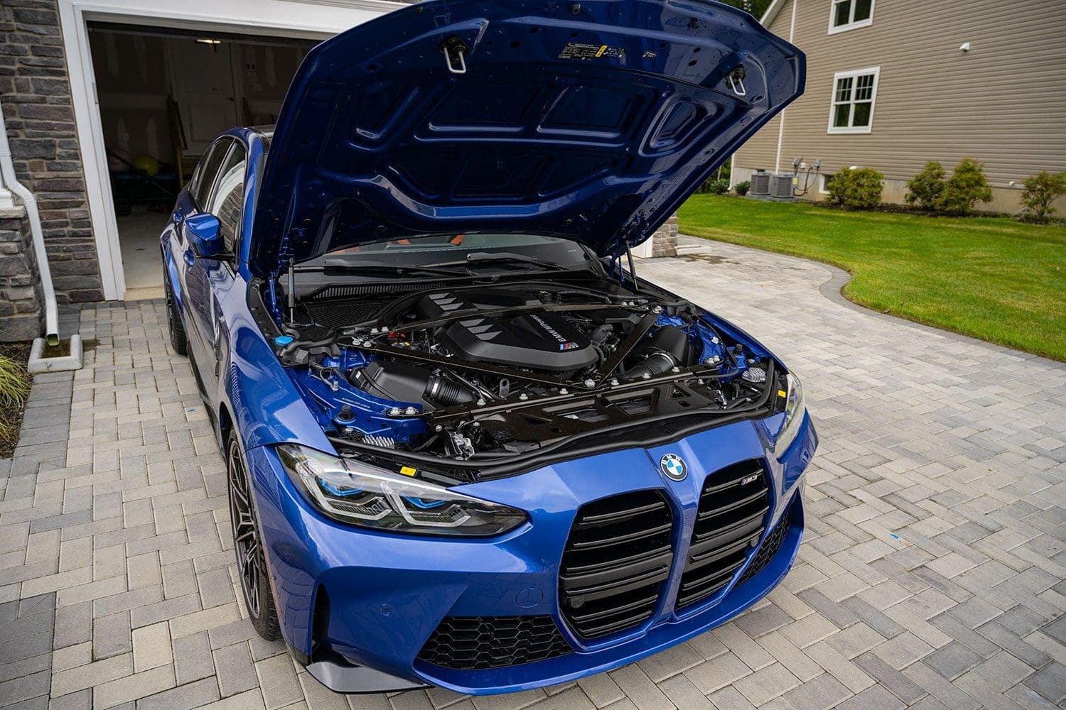 G80 M3 engine bay