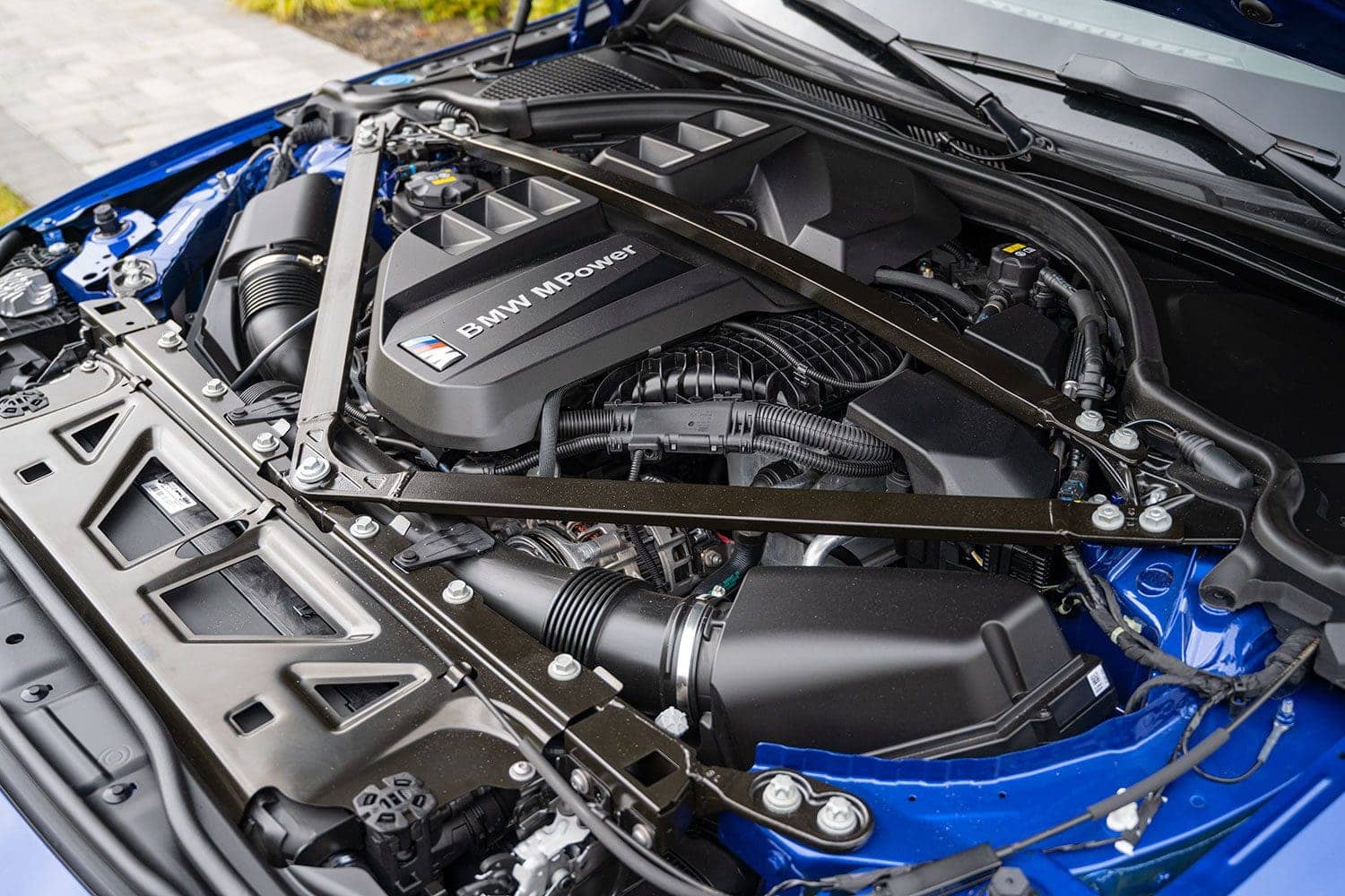 G80 M3 engine bay