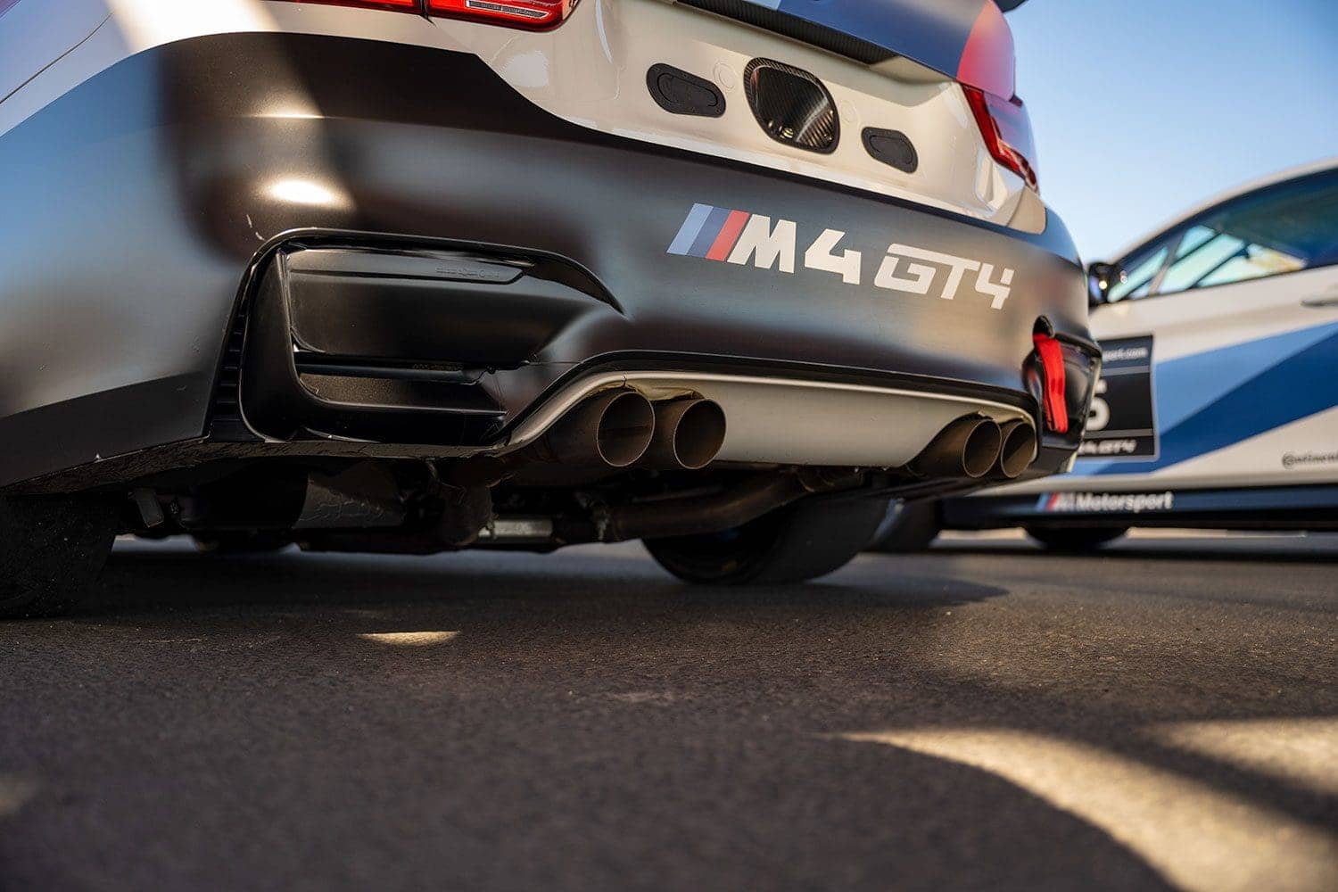 M4 GT4 exhaust