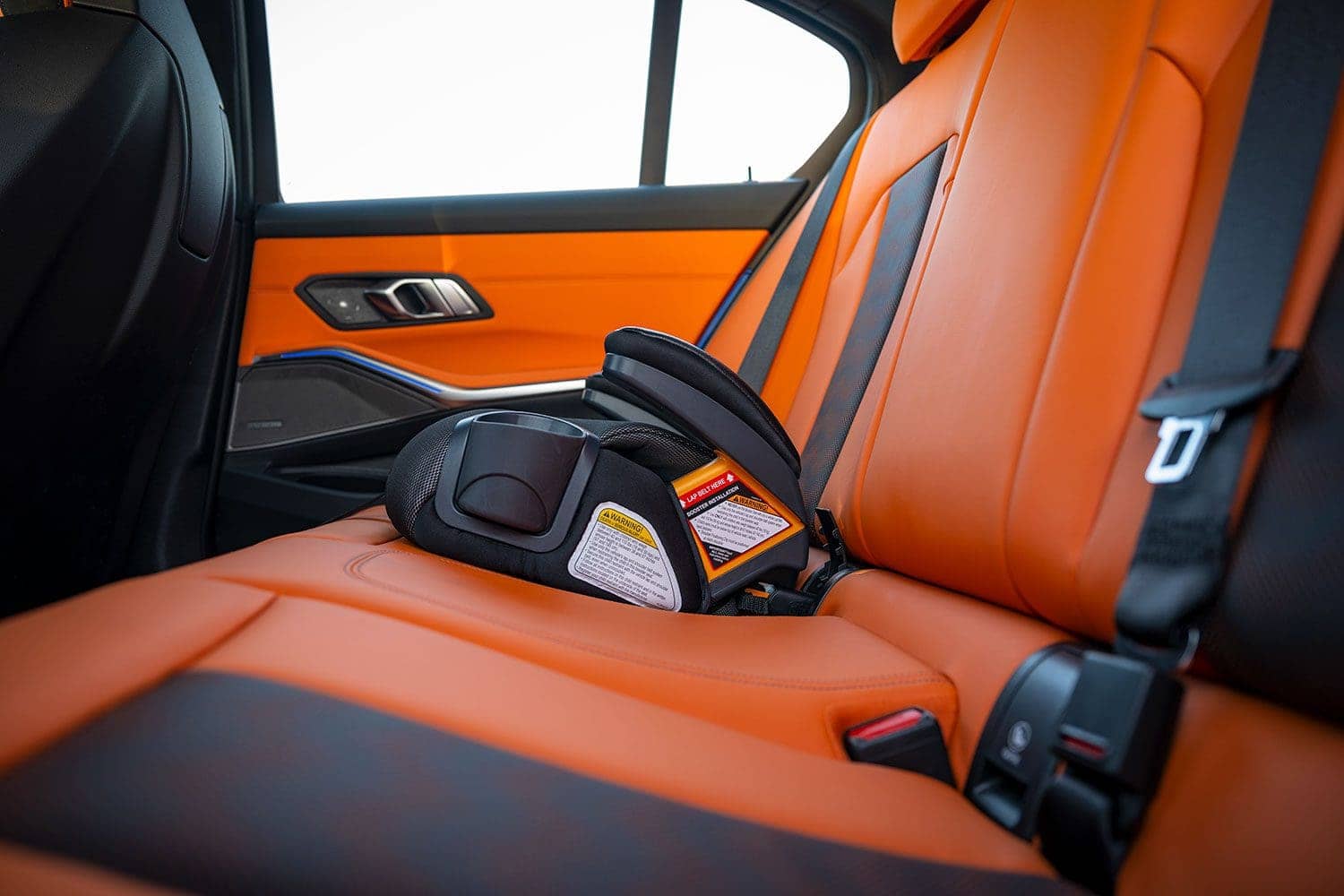 BMW M3 child seat