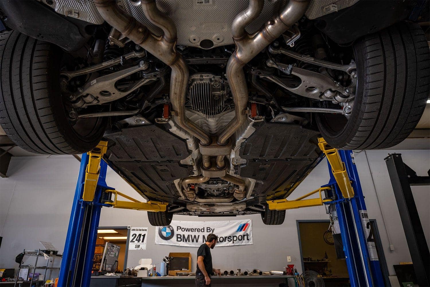 G80 M3 exhaust