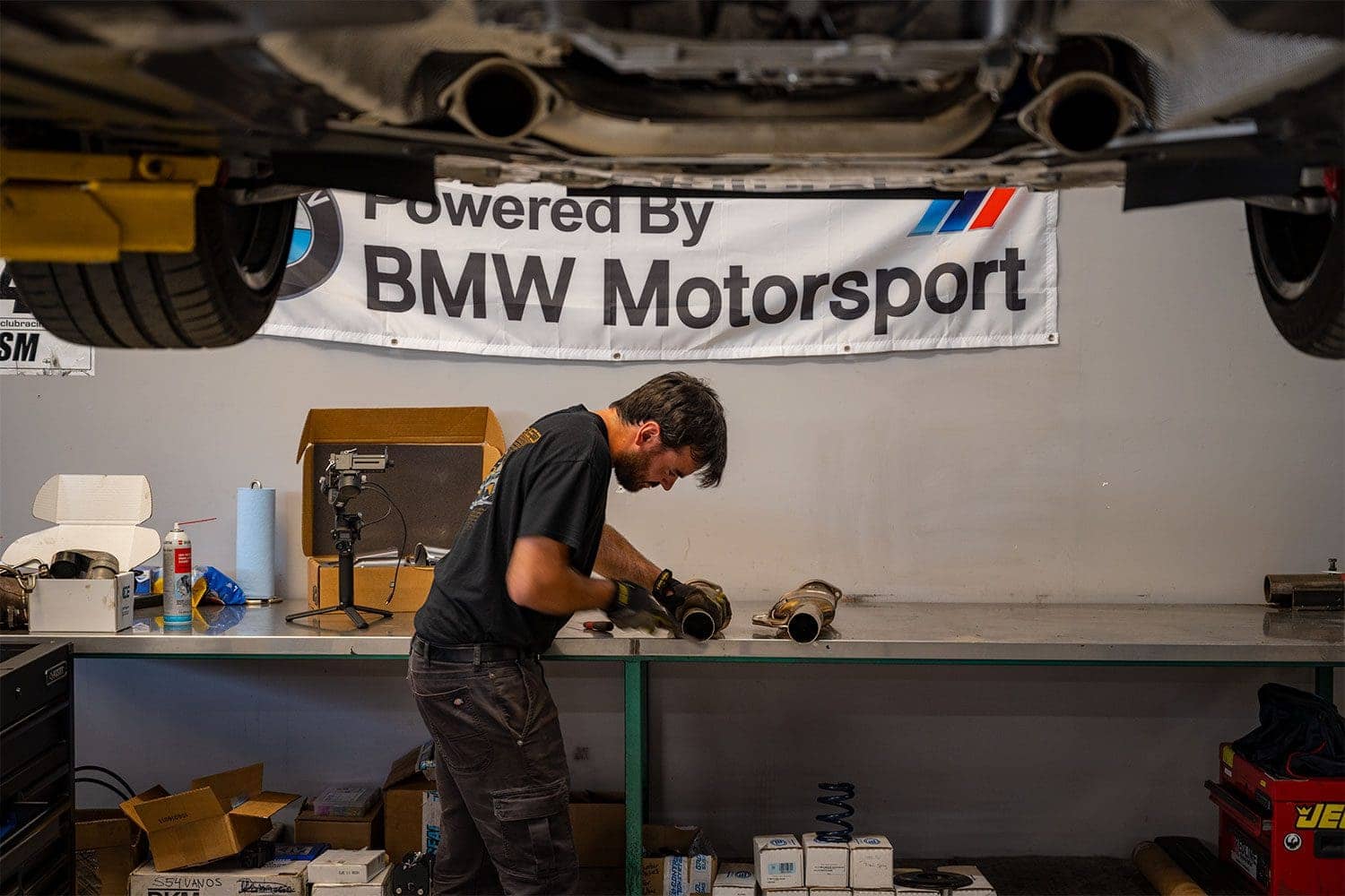 G80 M3 exhaust