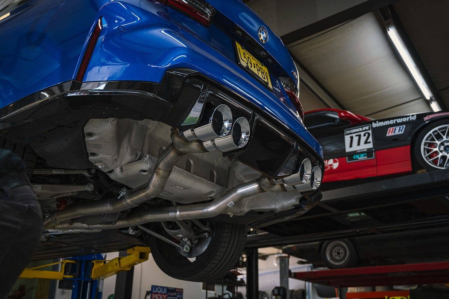 G80 AWE exhaust