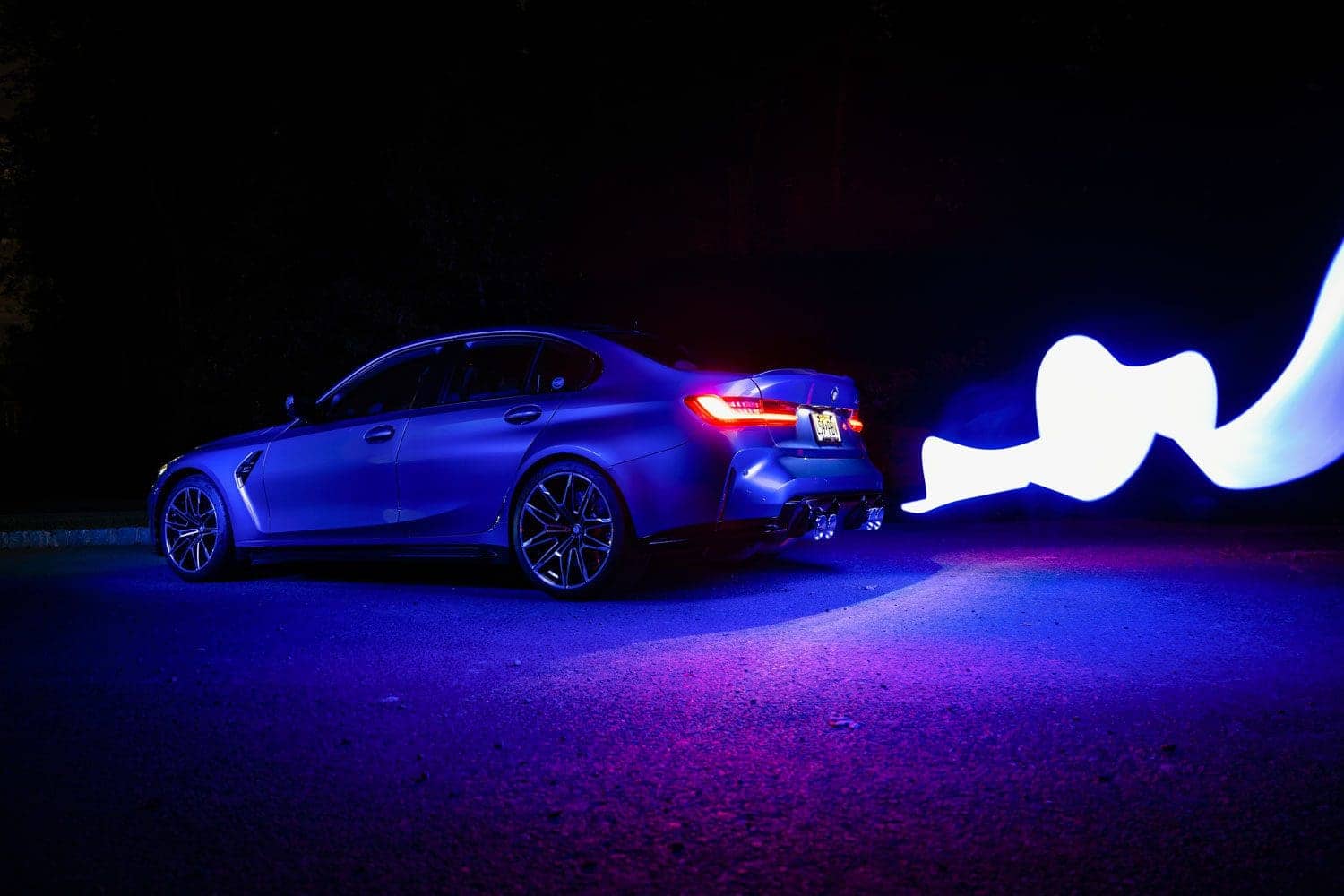 G80 AWE exhaust