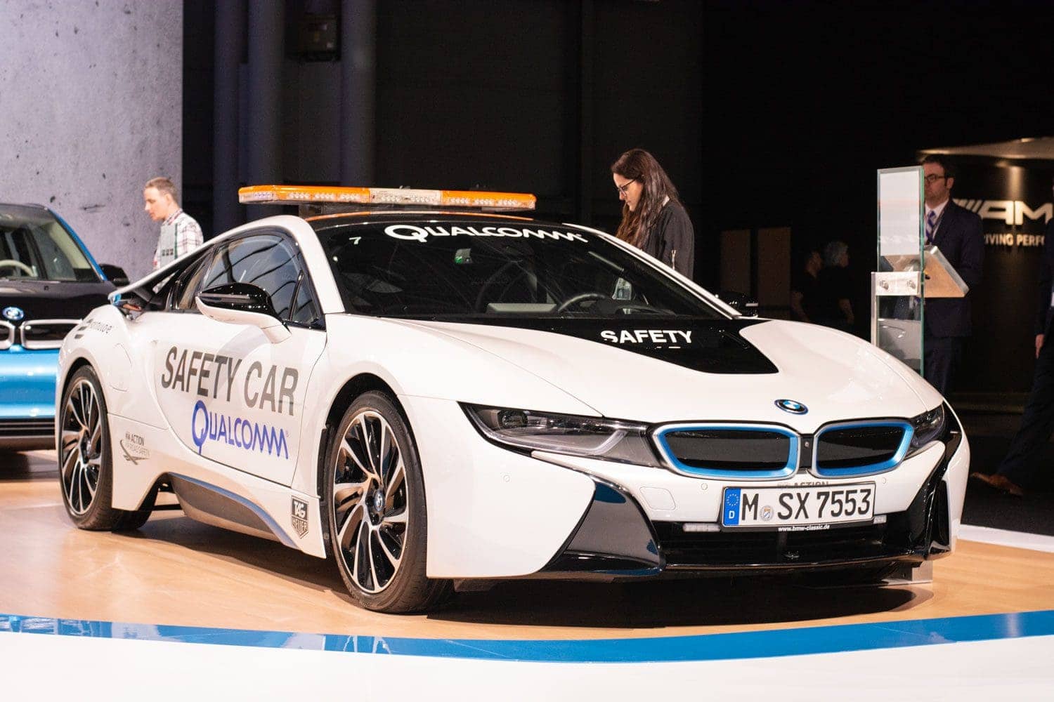 BMW i8 safety car