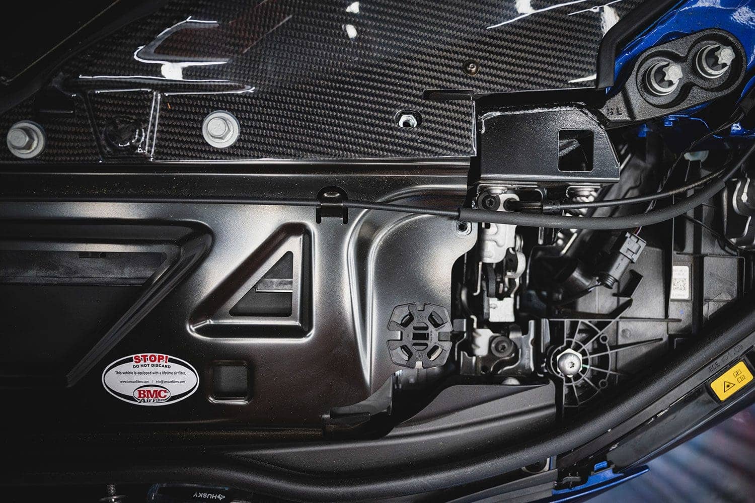 Armaspeed carbon fiber engine cover