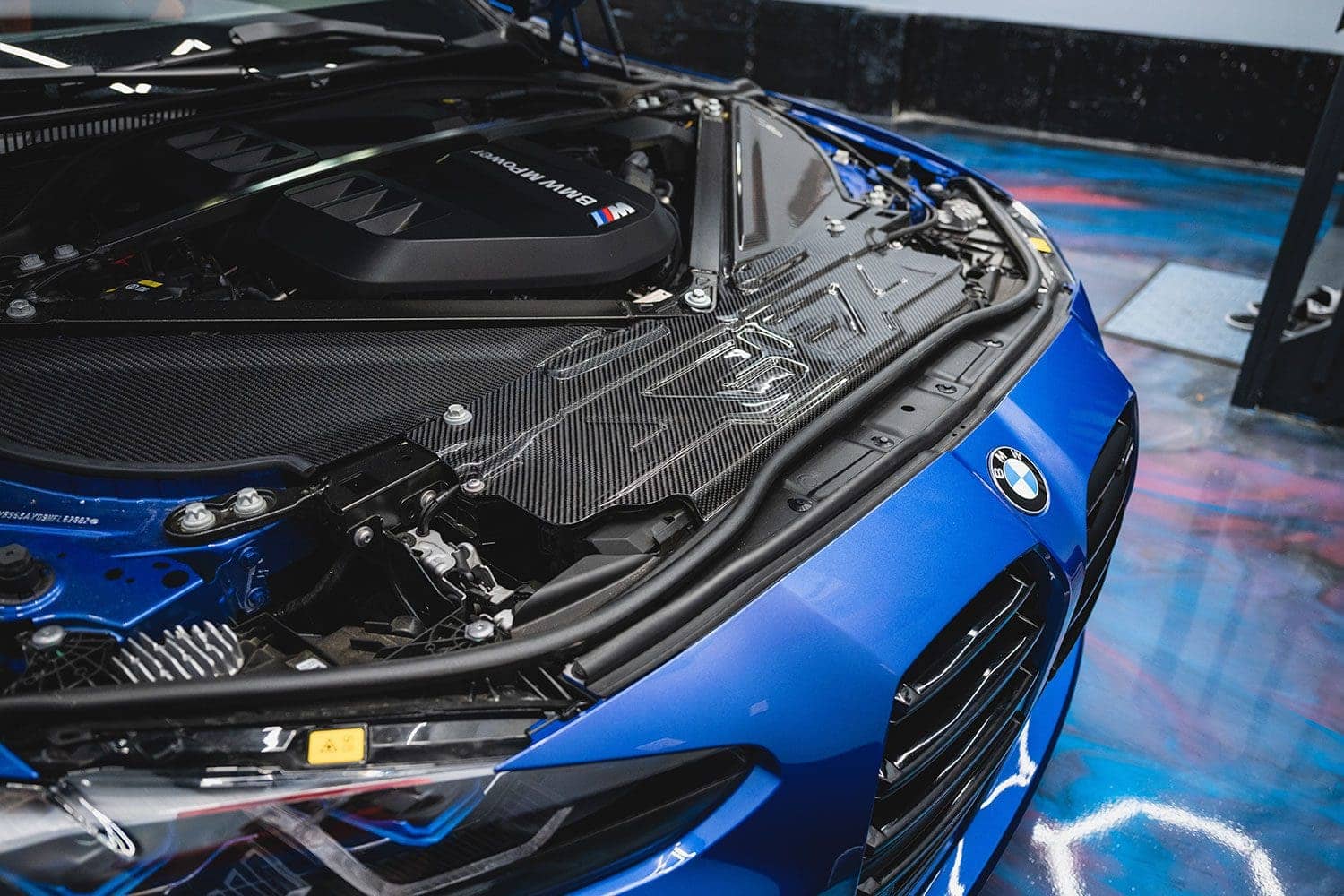Armaspeed carbon fiber engine cover