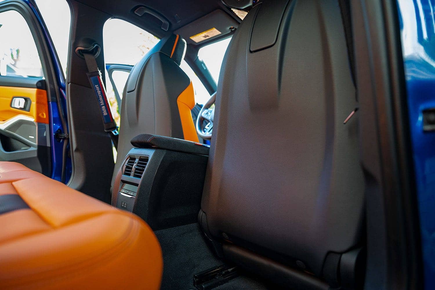 M Performance seat backs