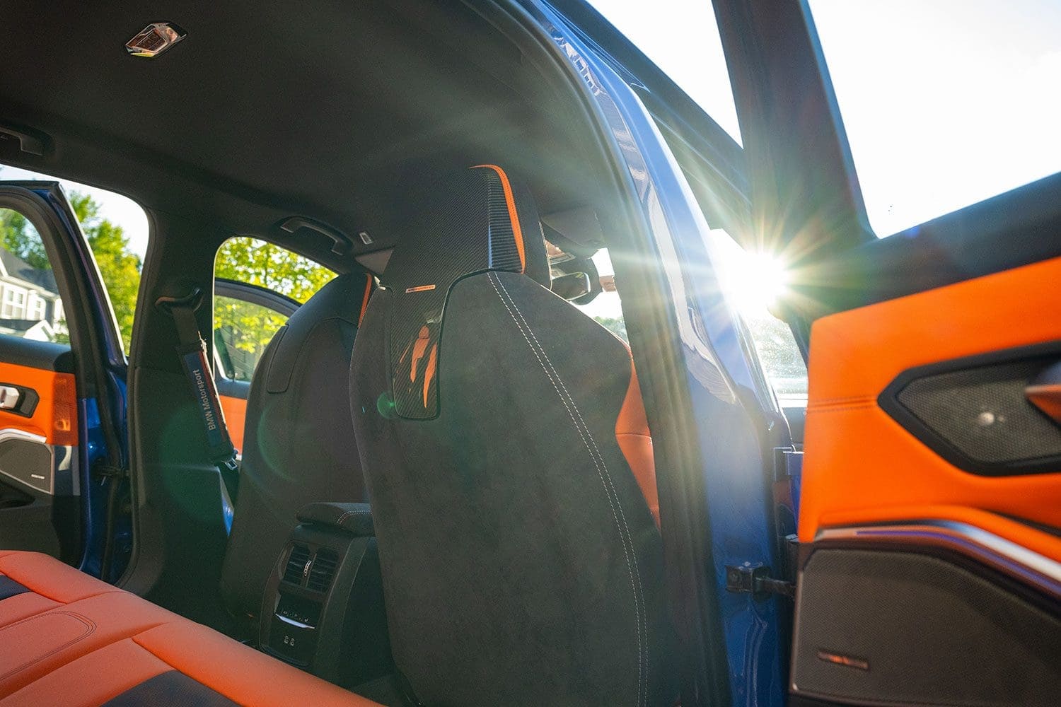 M Performance seat backs