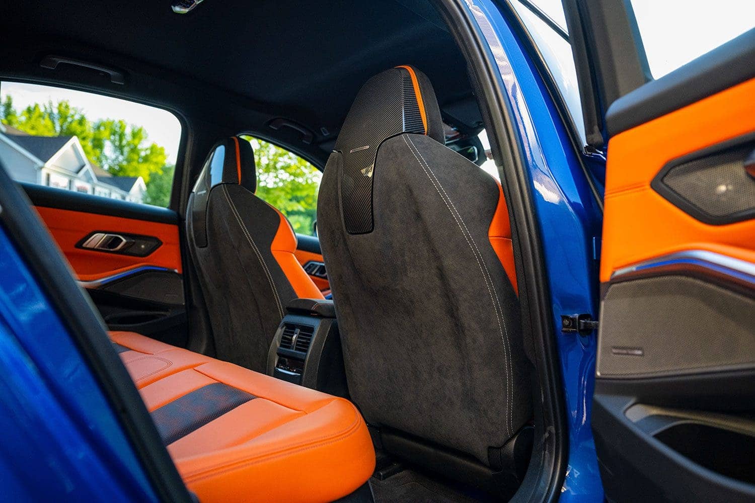 M Performance seat backs