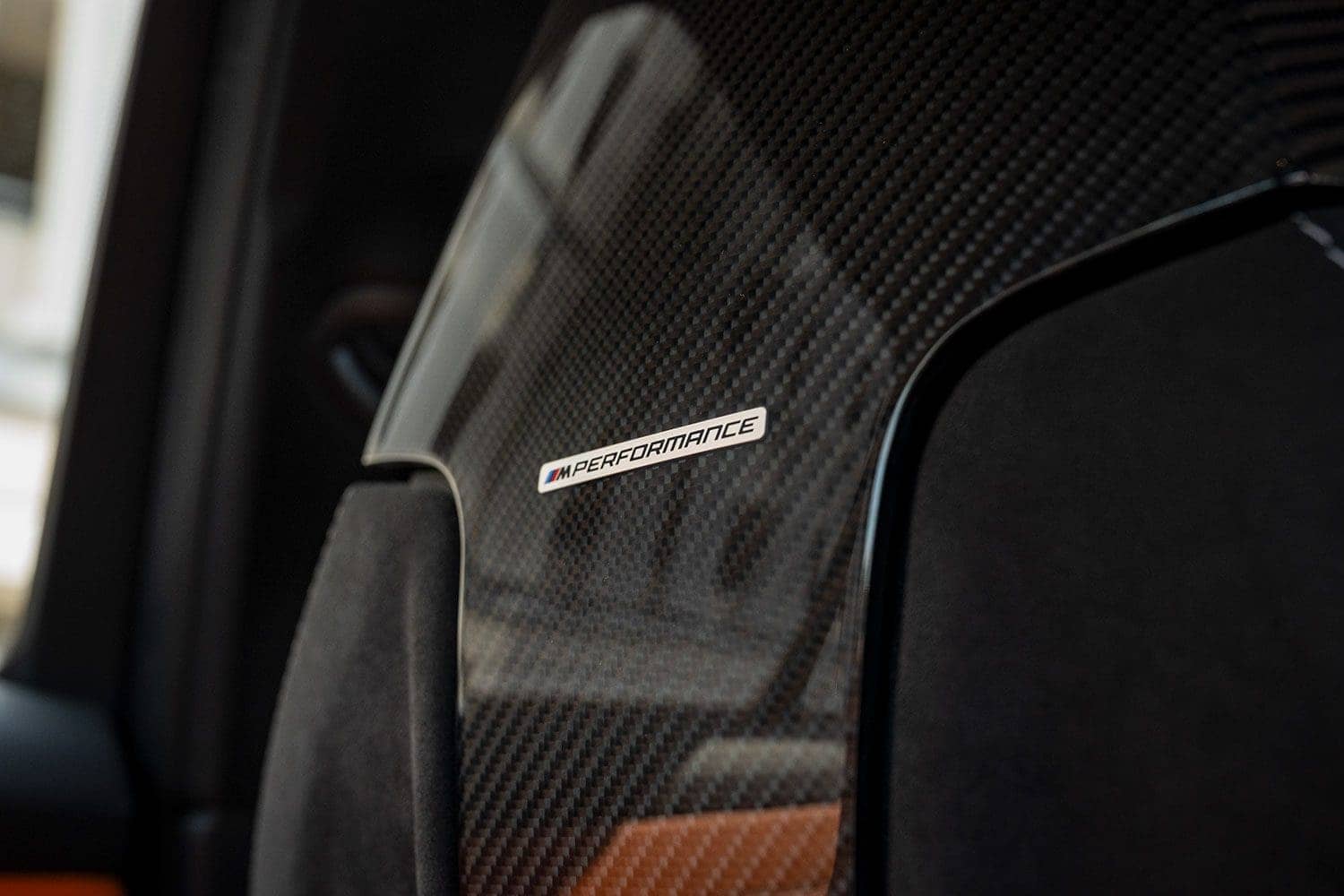 BMW alcantara seatback