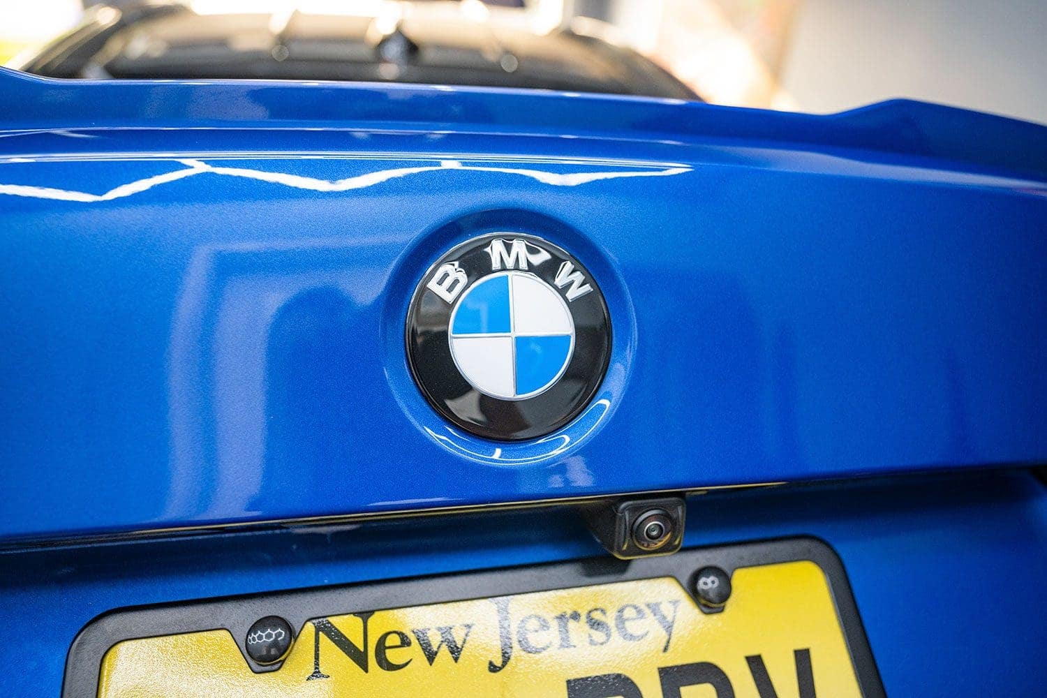 BMW badge installation