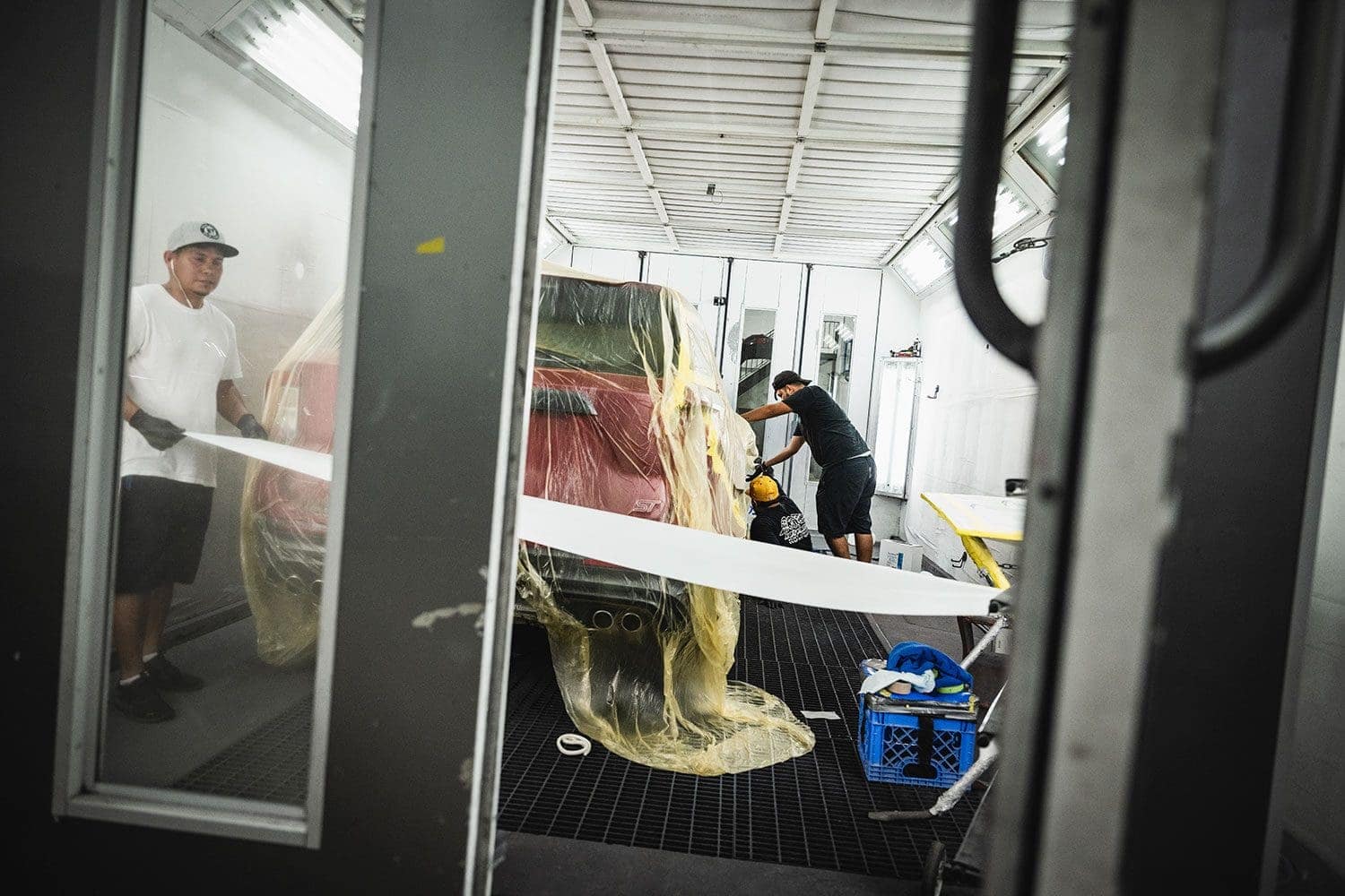 Paint booth