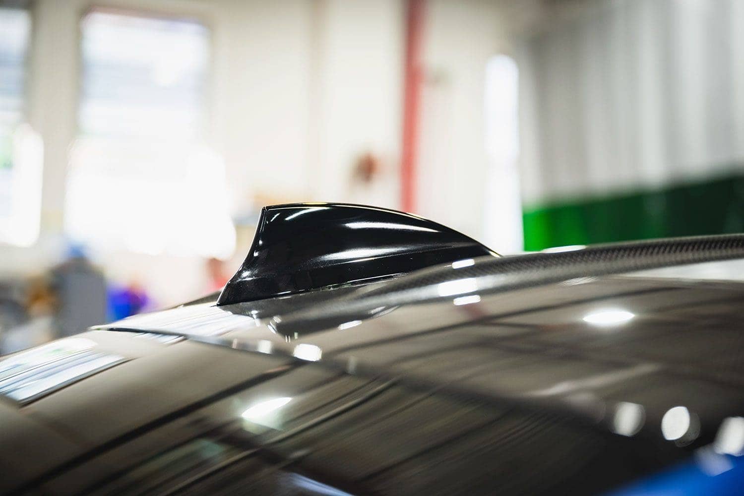 BMW shark fin