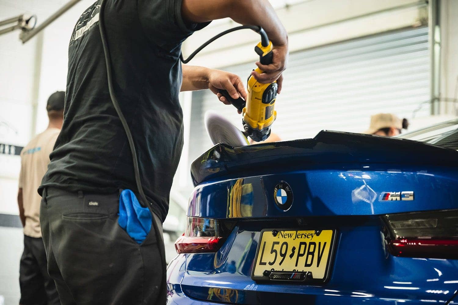 BMW M3 polishing