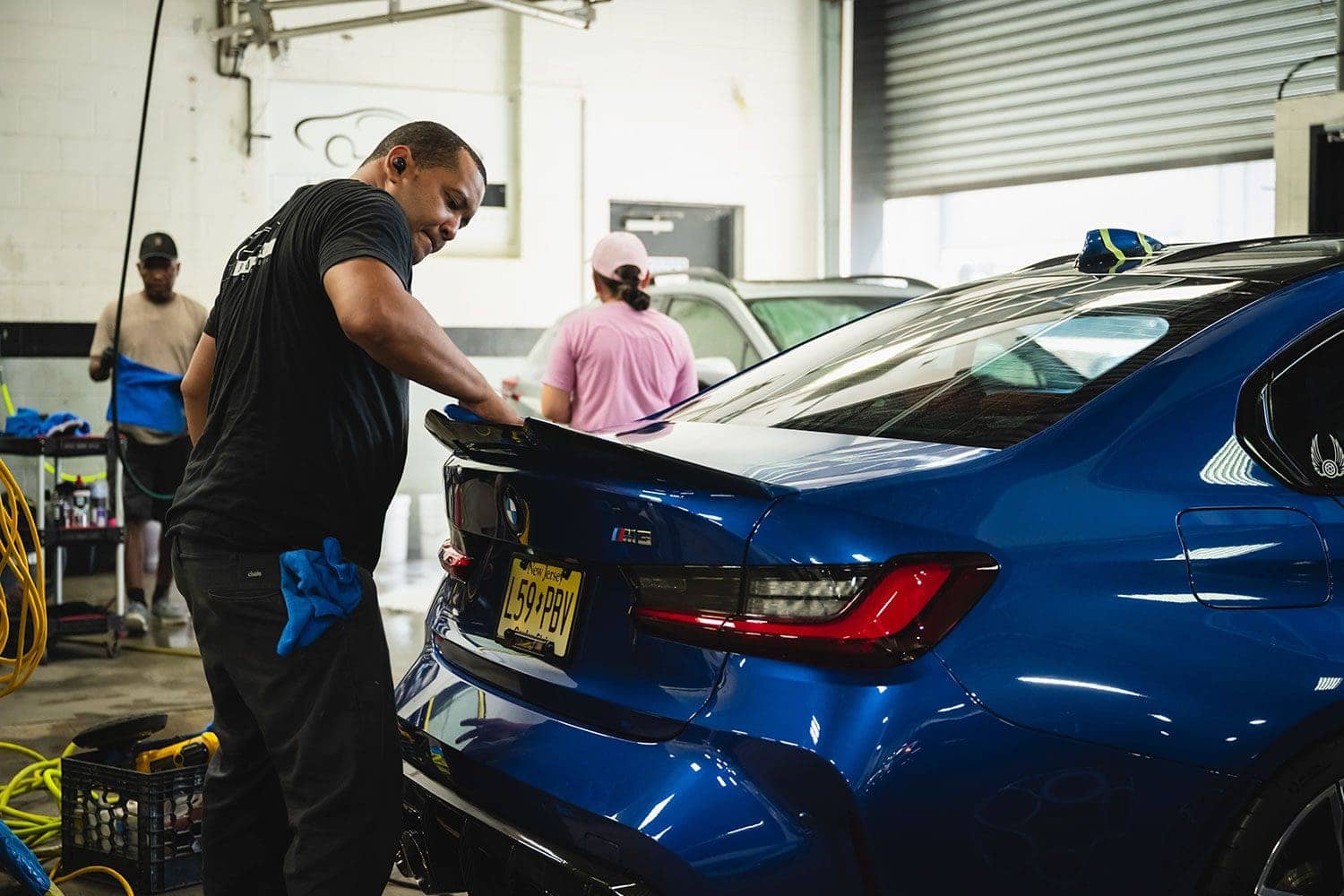 BMW M3 polishing