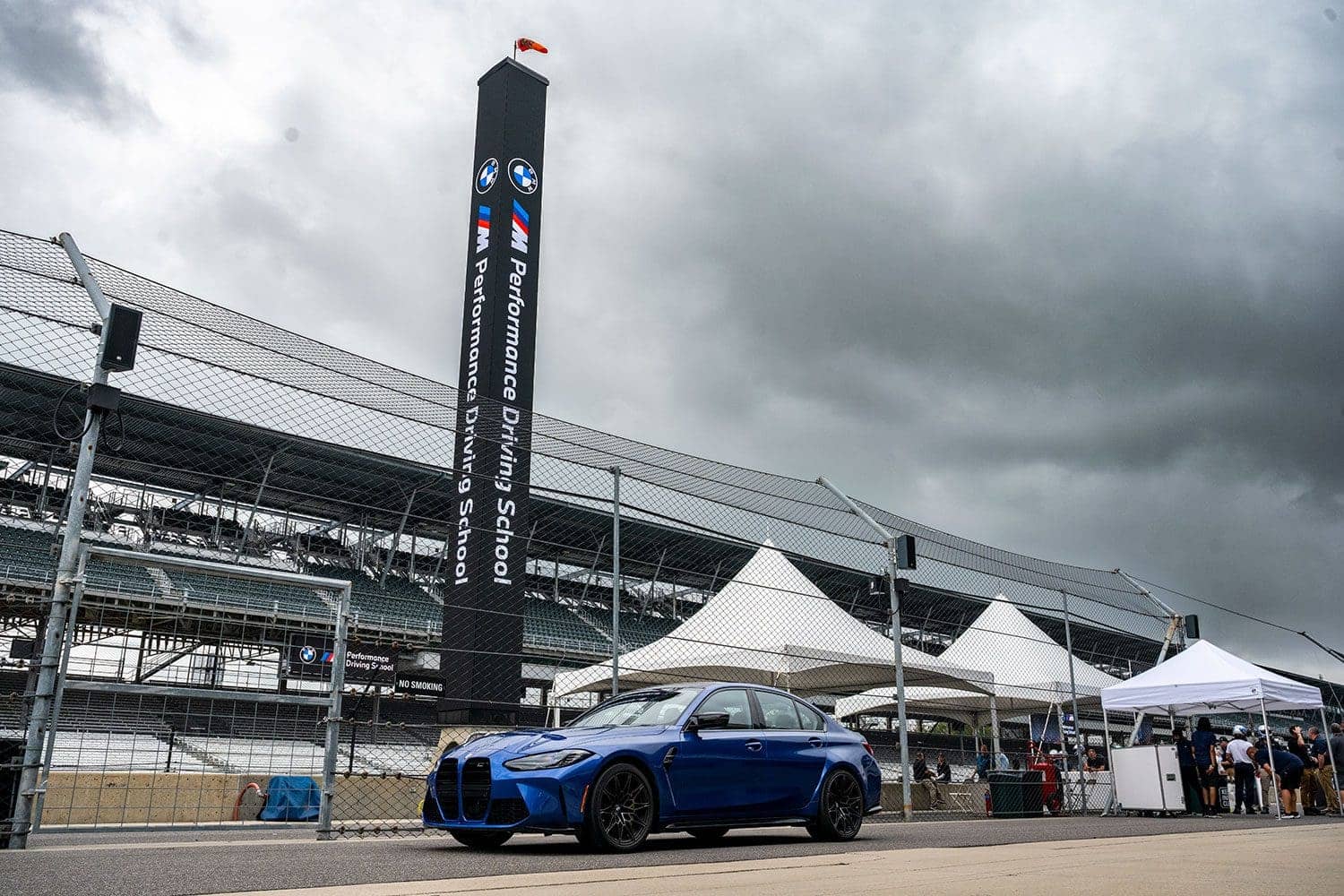 The Indy banner